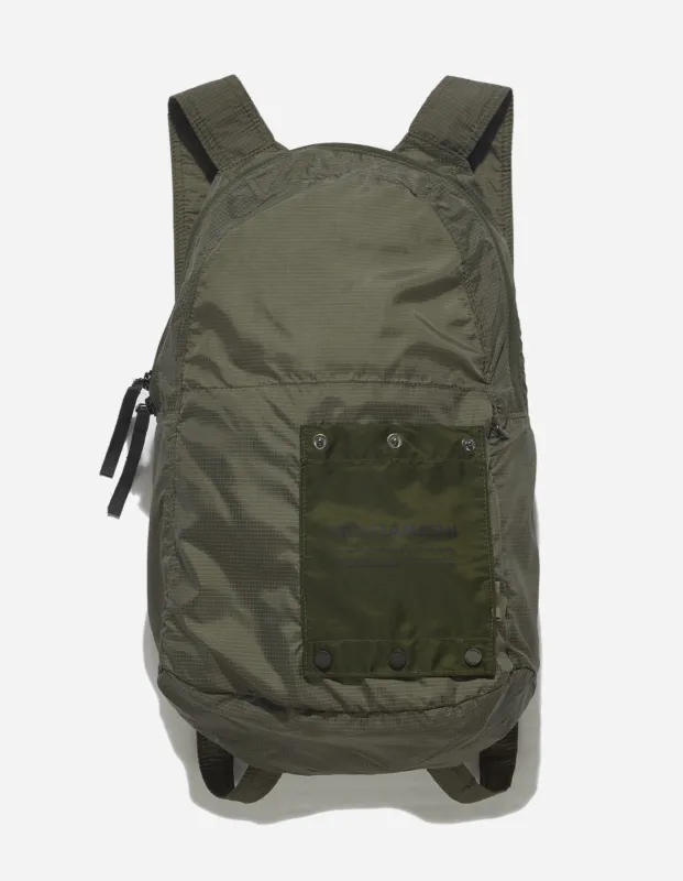 9108 Rollaway Backpack Olive made by Maharishi