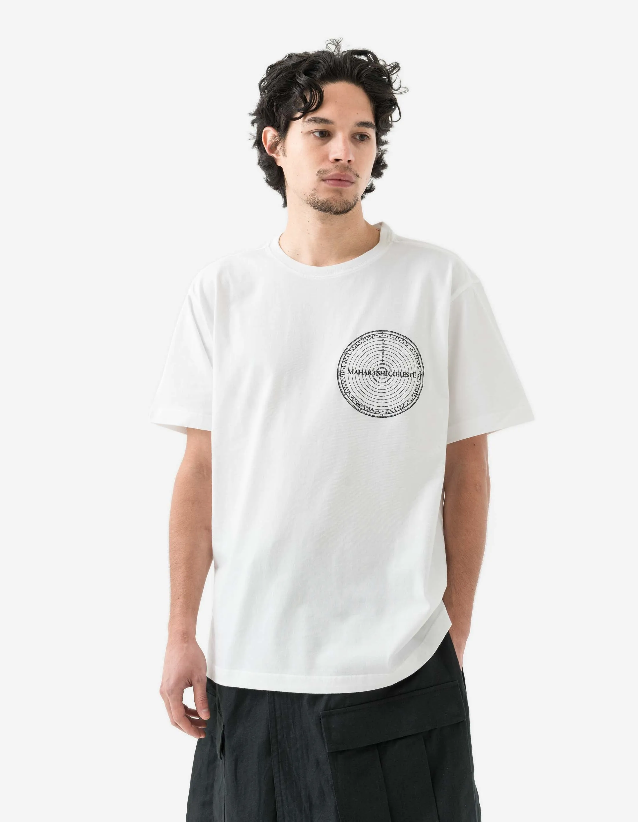 1456 Celeste Zodiac T-Shirt White sold by Maharishi product image thumbnail 2