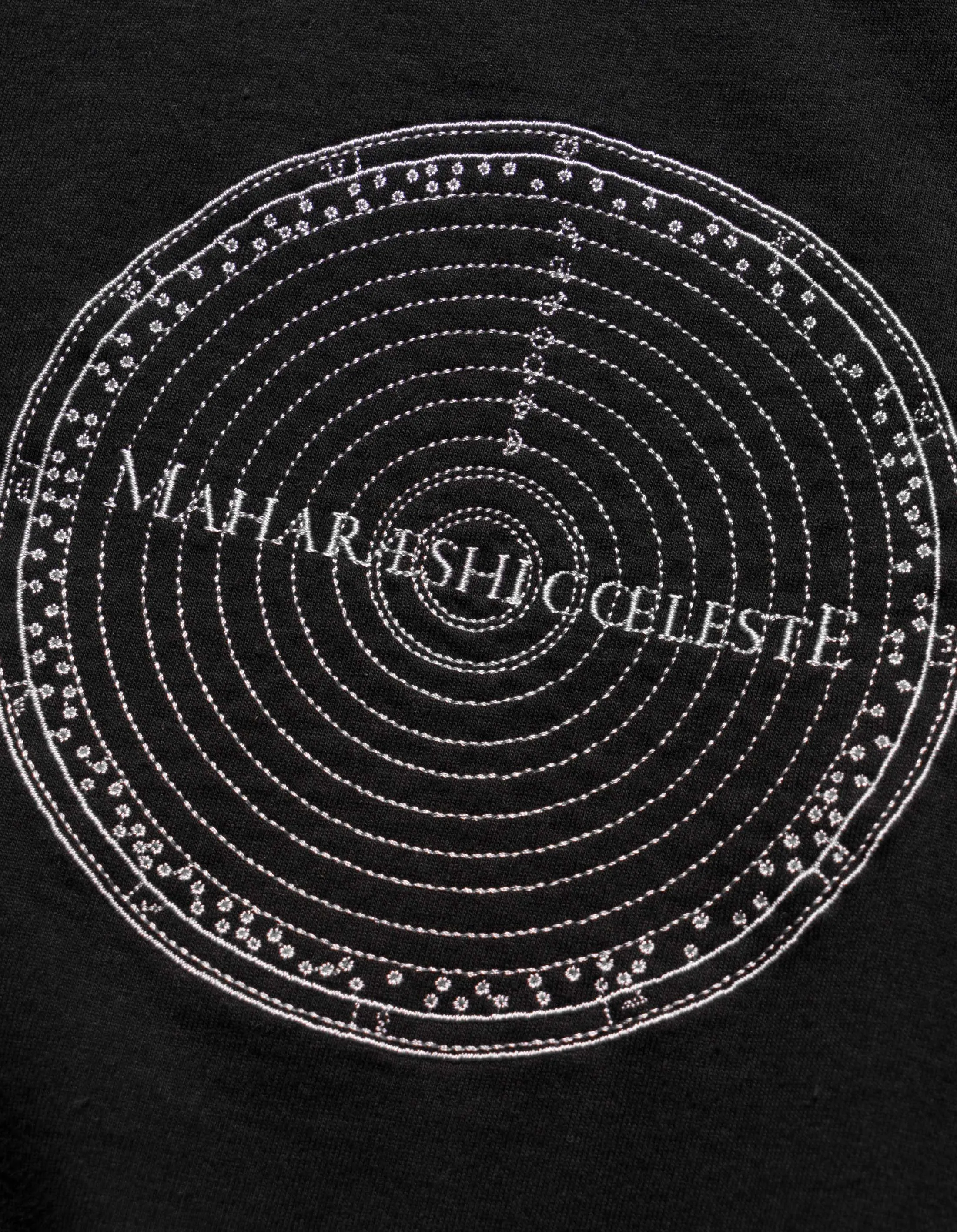 1456 Celeste Zodiac T-Shirt Black sold by Maharishi product image thumbnail 4