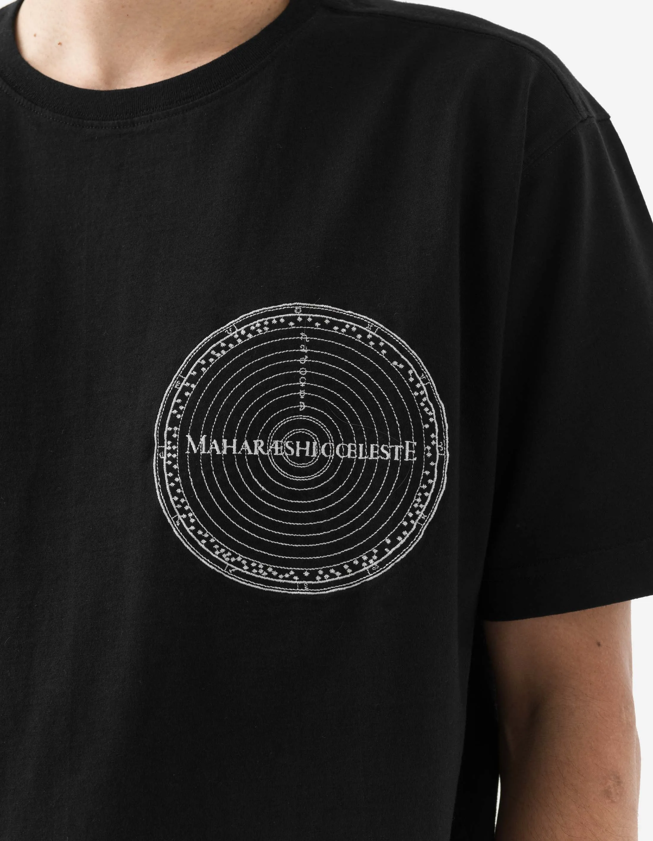 1456 Celeste Zodiac T-Shirt Black sold by Maharishi product image thumbnail 3