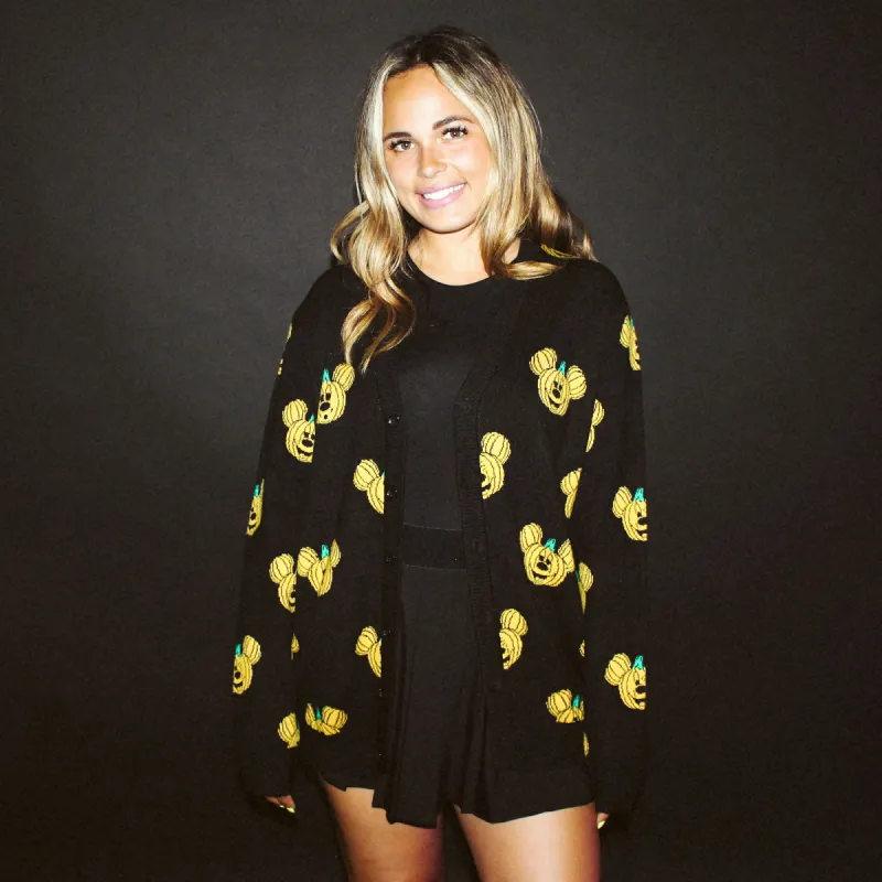 Mickey Mouse Pumpkin Cardigan sold by Cakeworthy