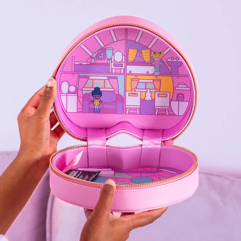 Polly Pocket Heart Cosmetic Bag sold by Cakeworthy
