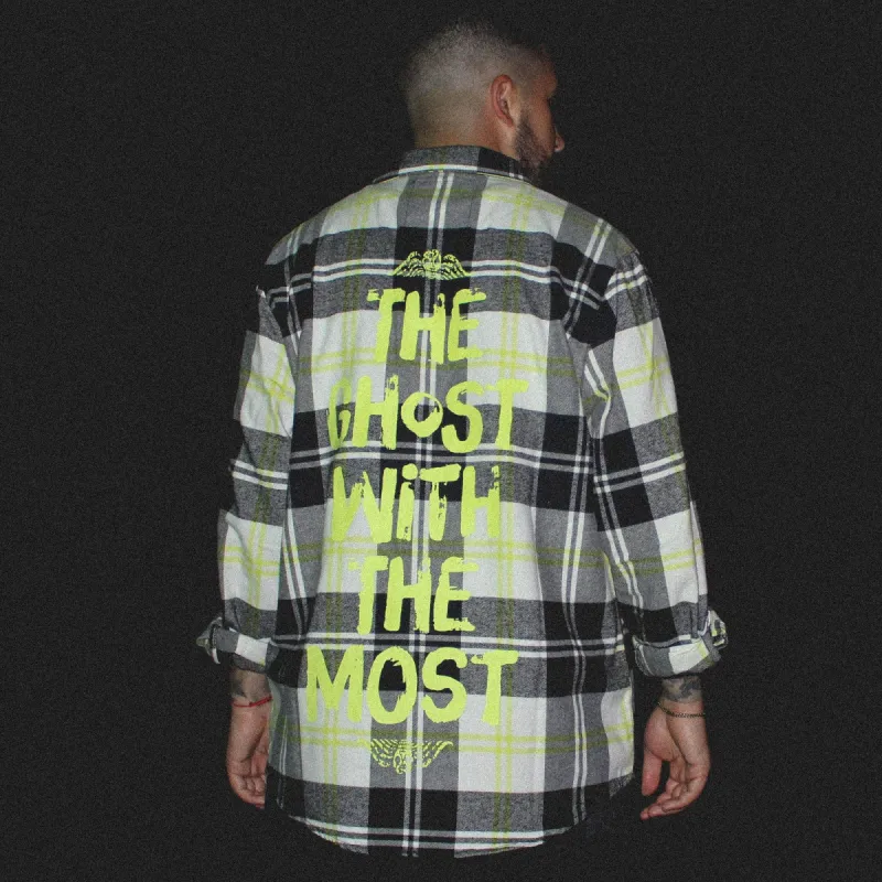 Beetlejuice Flannel sold by Cakeworthy