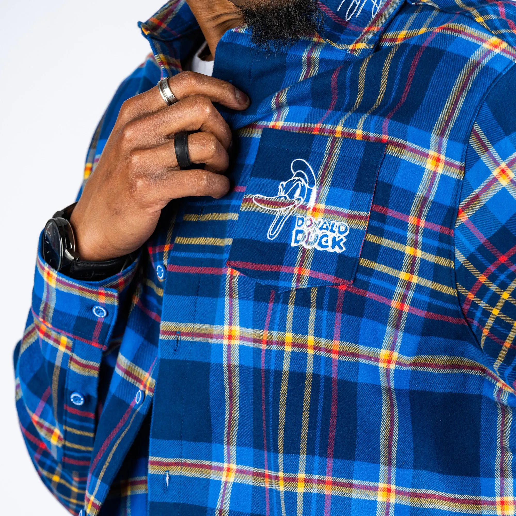 Donald Anniversary Flannel sold by Cakeworthy product image thumbnail 2