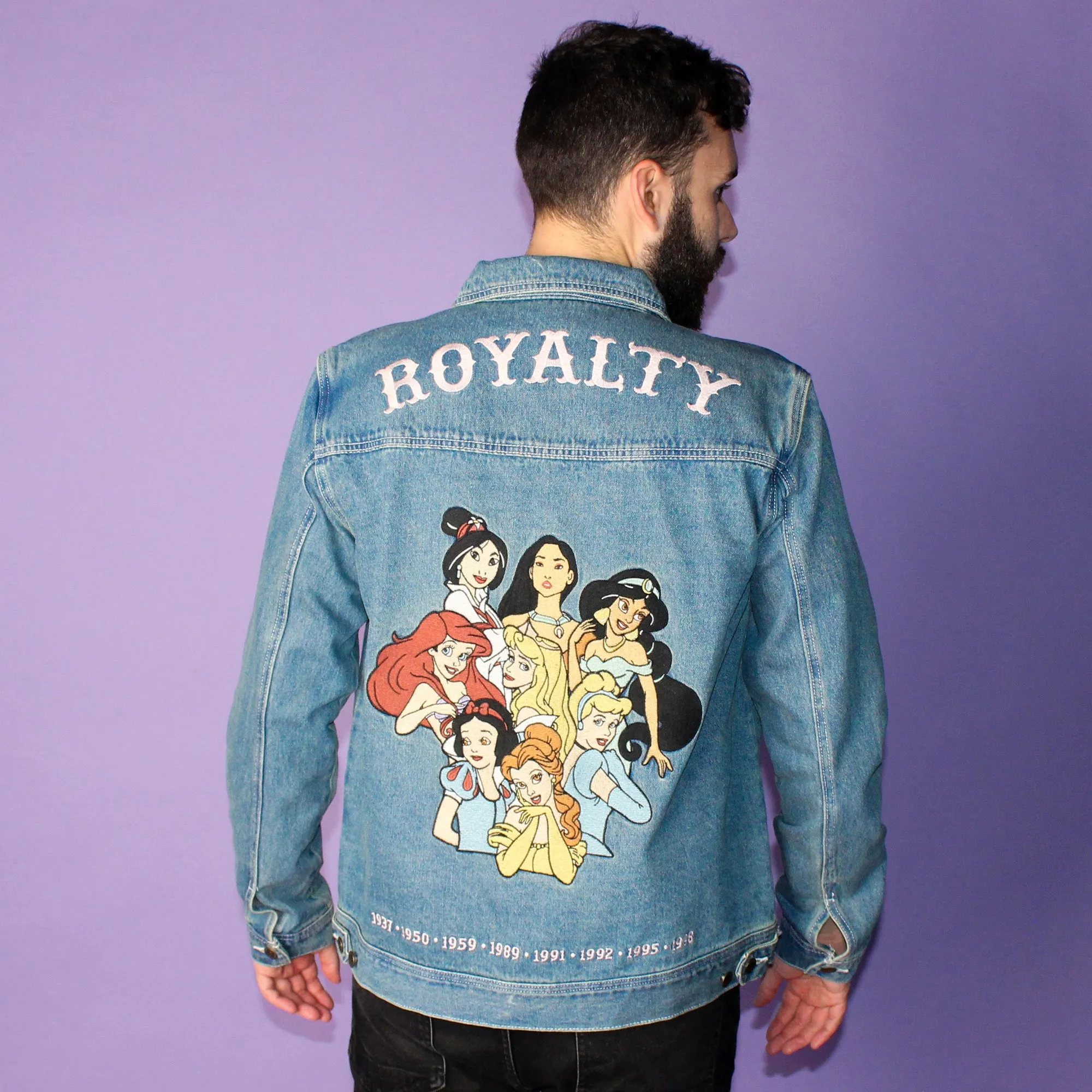 90's Disney Princess Denim Jacket sold by Cakeworthy product image thumbnail 5