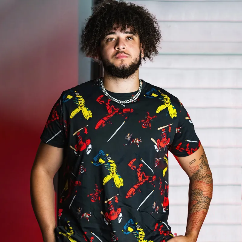 Deadpool 3 AOP T-Shirt sold by Cakeworthy
