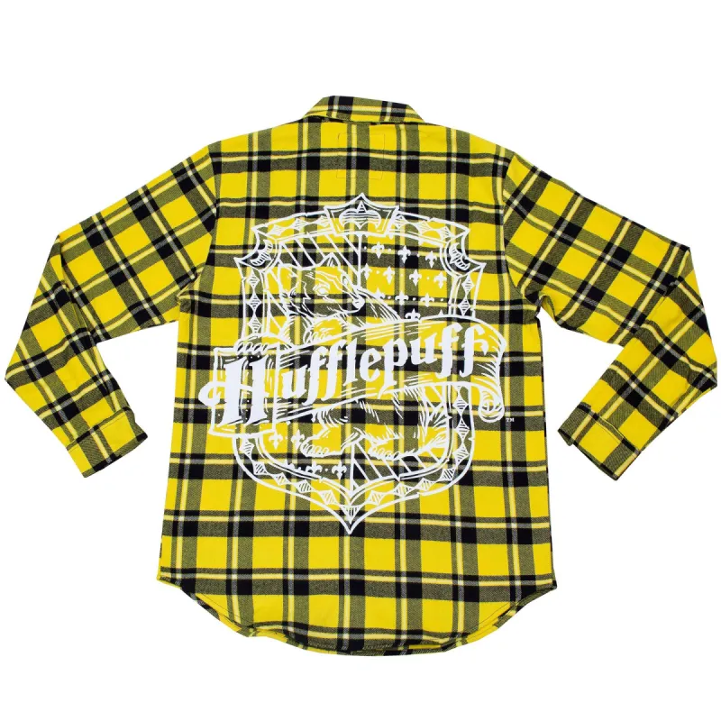 Hufflepuff Flannel sold by Cakeworthy