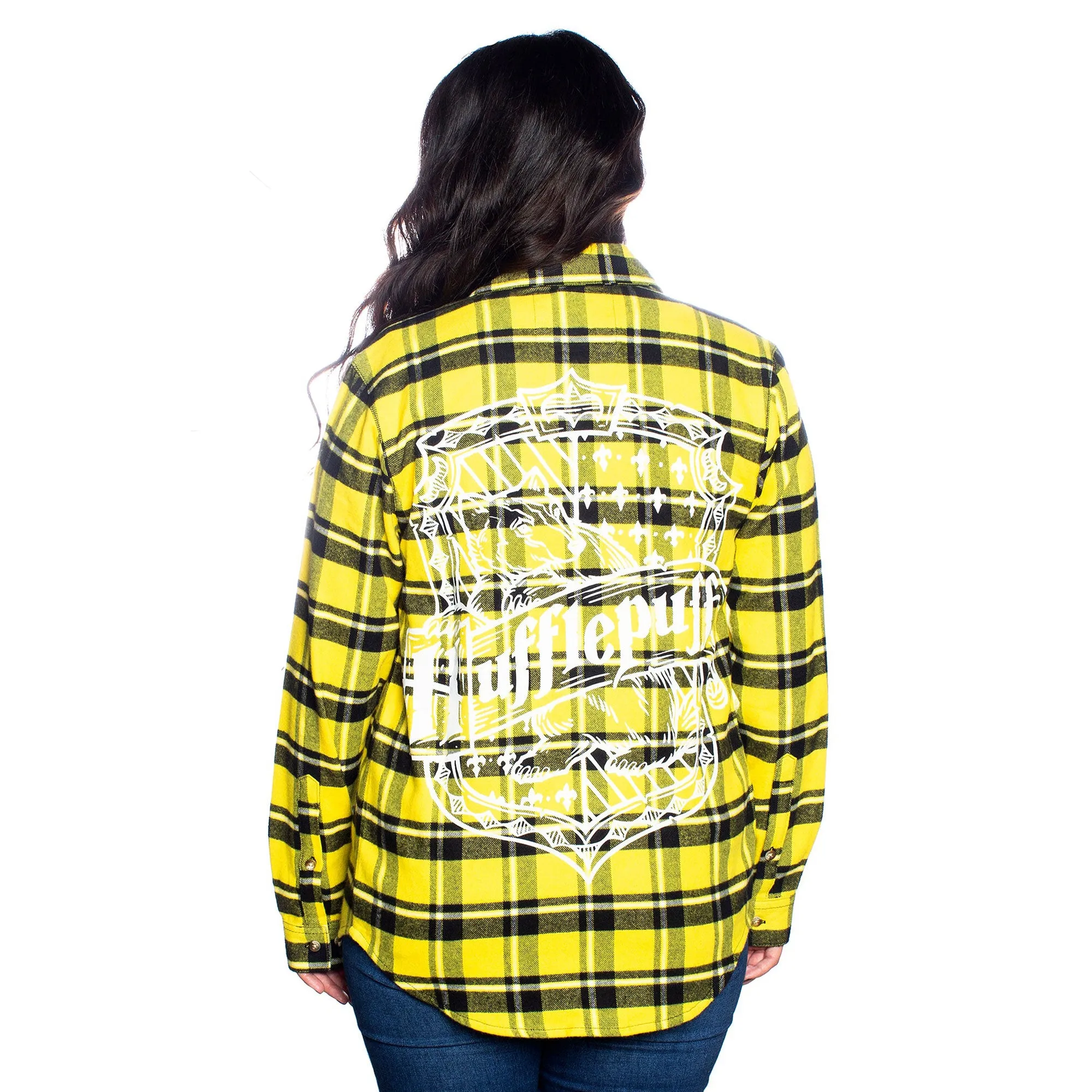 Hufflepuff Flannel sold by Cakeworthy product image thumbnail 4