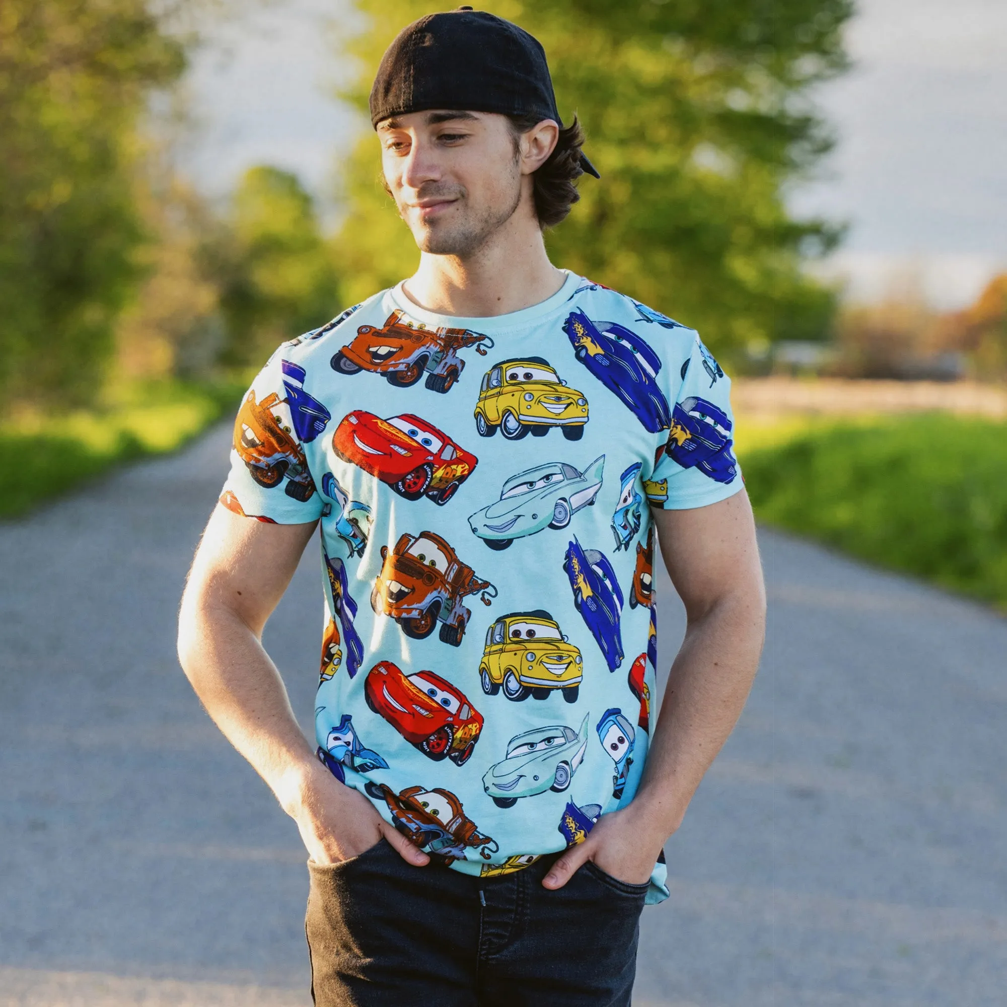 Cars AOP T-Shirt sold by Cakeworthy