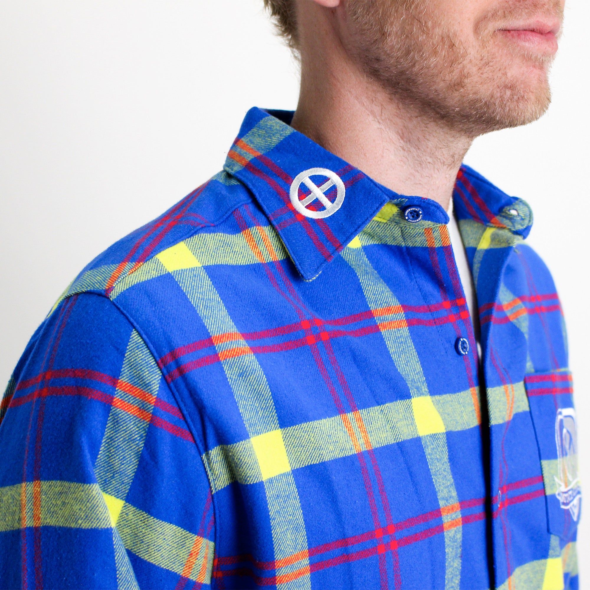 X-Men Xavier Institute Flannel sold by Cakeworthy product image thumbnail 3