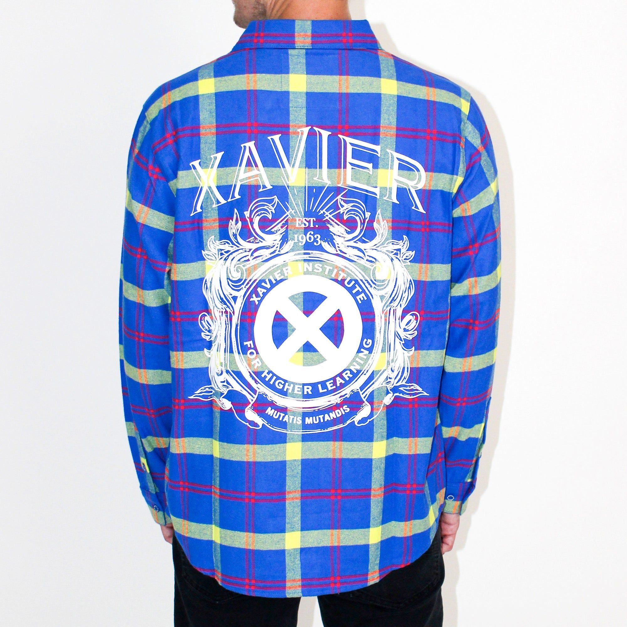 X-Men Xavier Institute Flannel sold by Cakeworthy