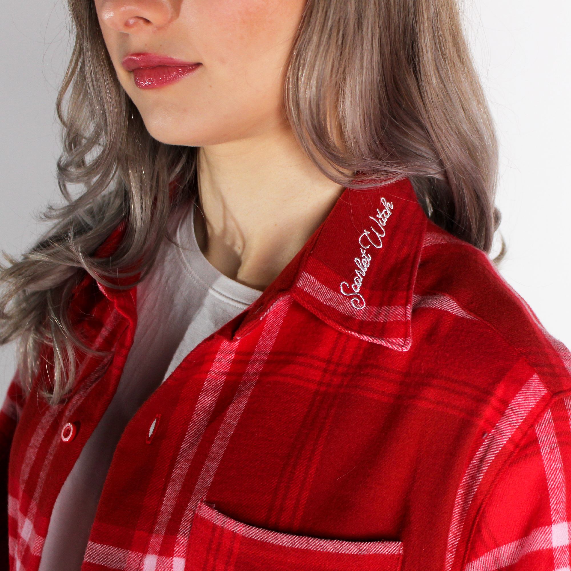 Scarlet Witch Flannel sold by Cakeworthy product image thumbnail 3