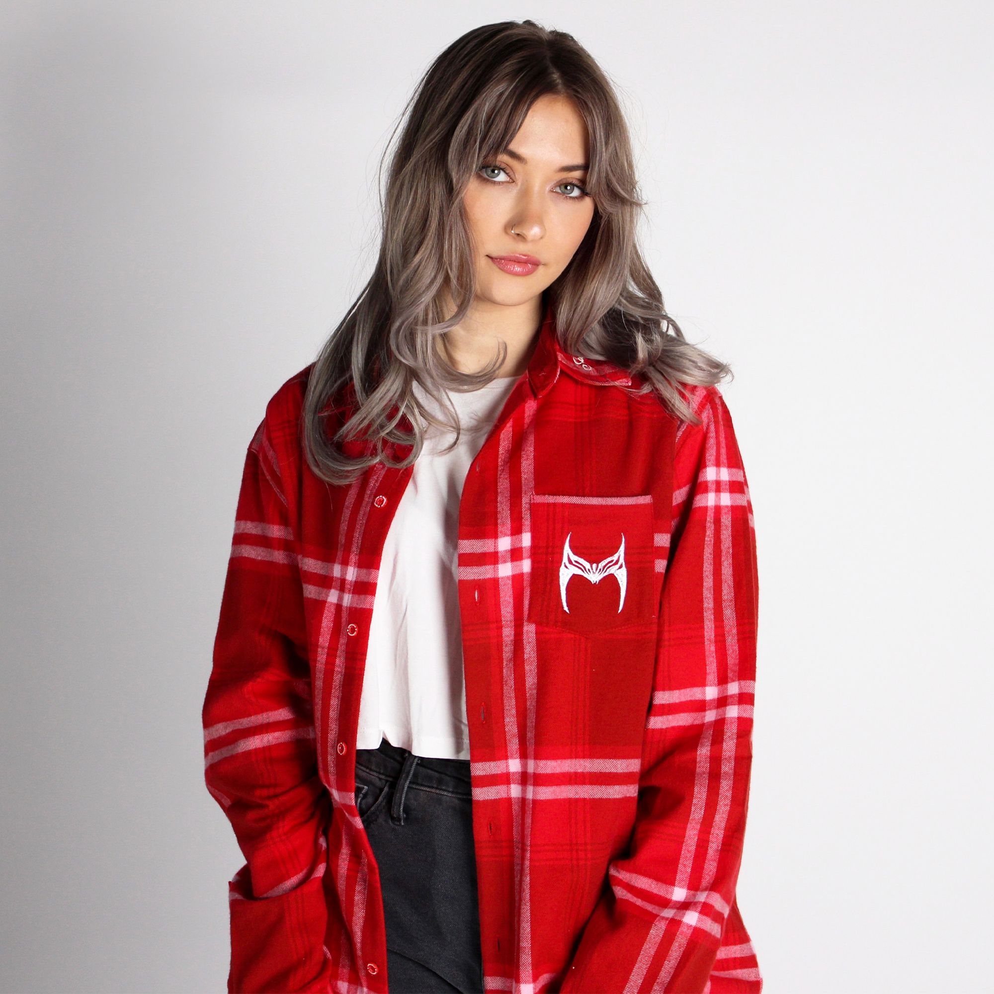Scarlet Witch Flannel sold by Cakeworthy product image thumbnail 4