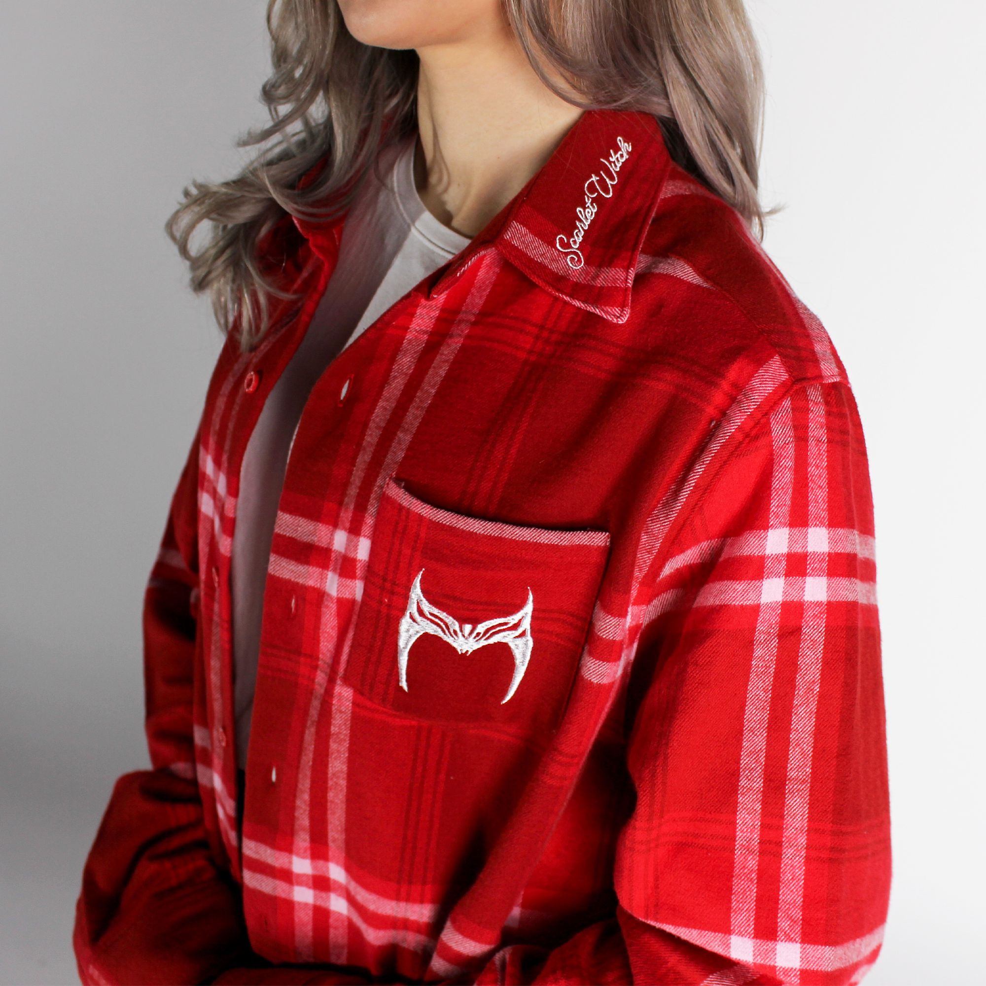 Scarlet Witch Flannel sold by Cakeworthy product image thumbnail 2