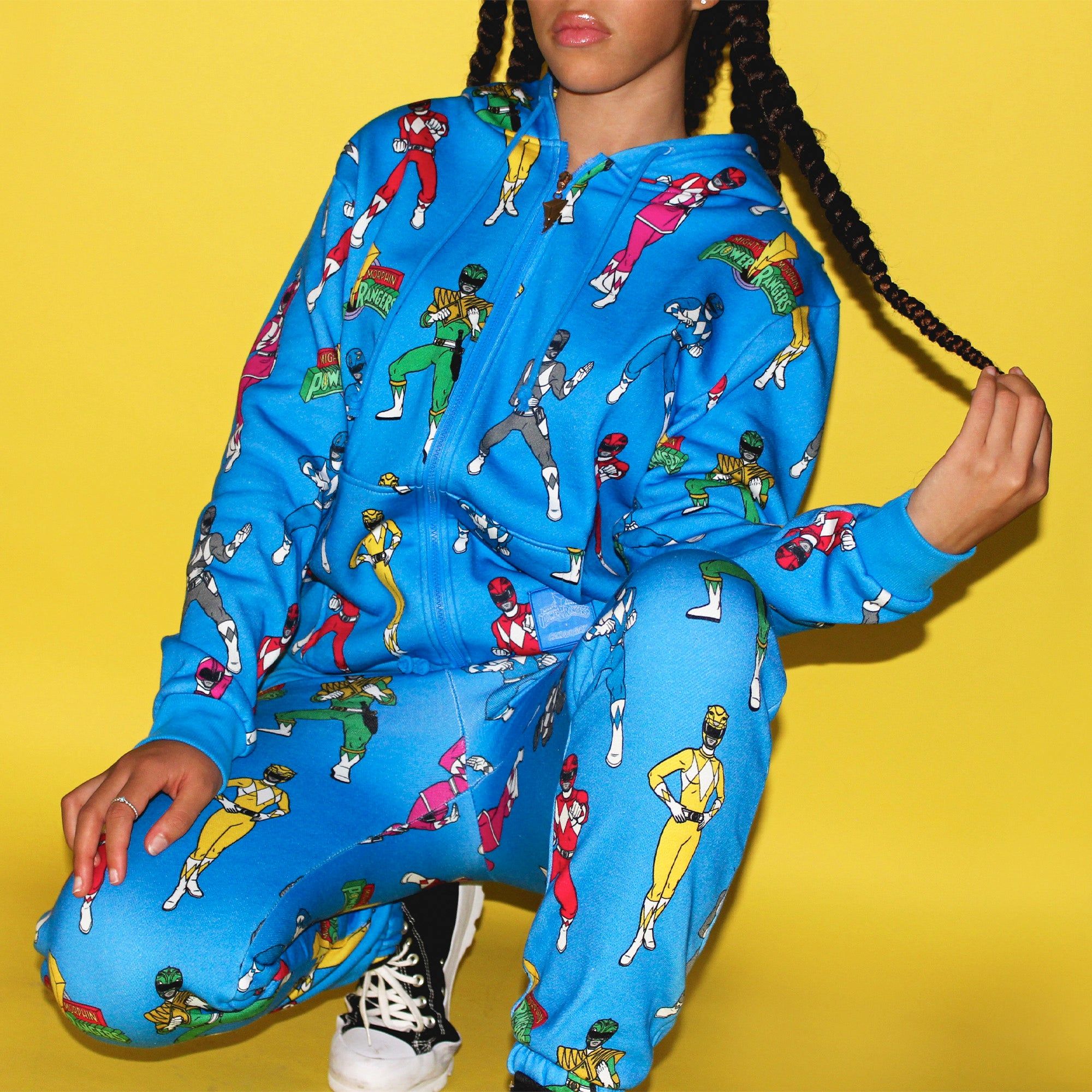 Power Rangers AOP Hoodie sold by Cakeworthy product image thumbnail 2