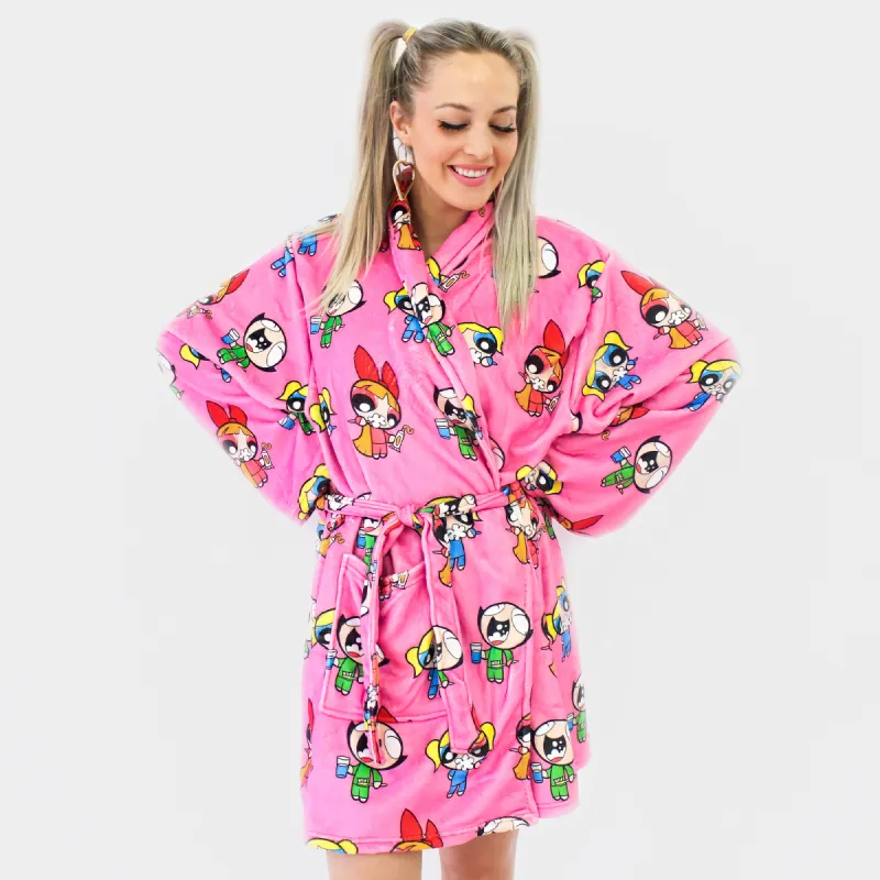 The Powerpuff Girls Bedtime Robe sold by Cakeworthy
