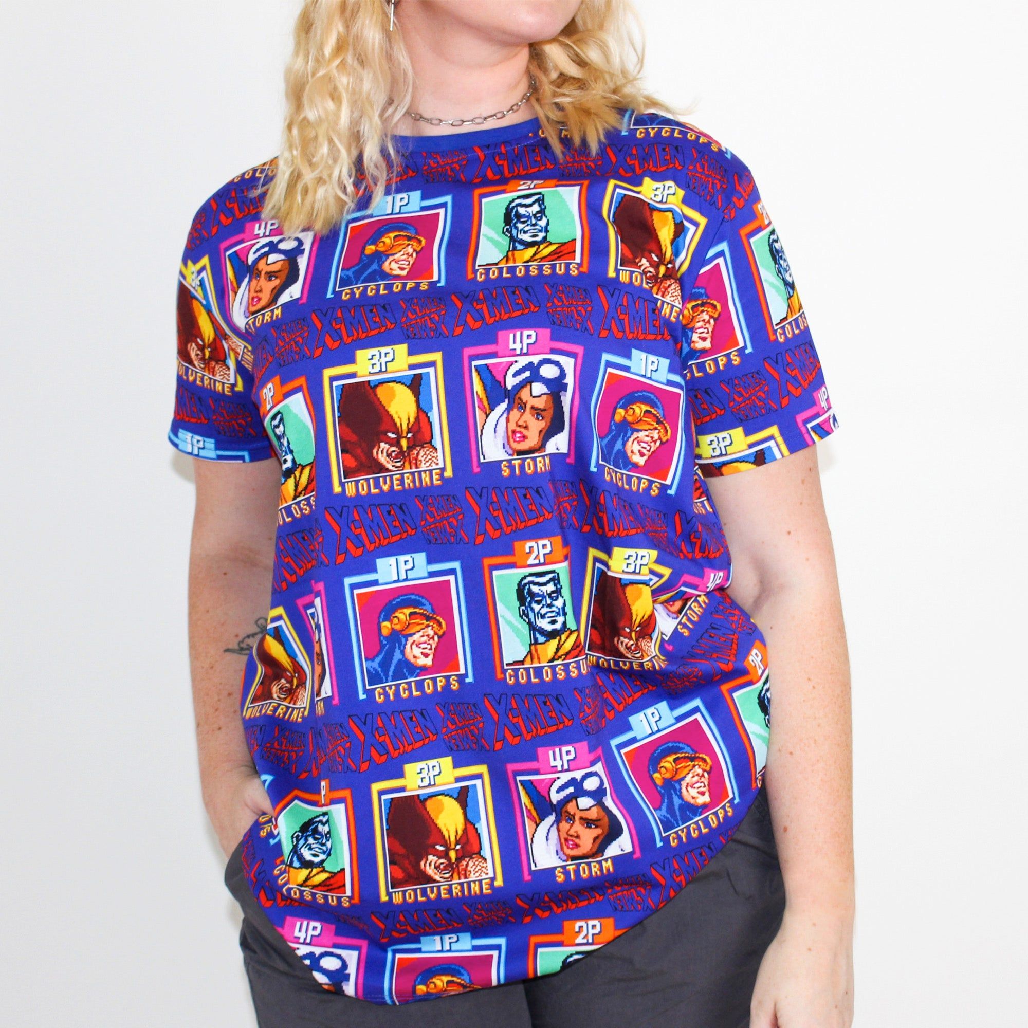 X-Men Game AOP T-Shirt sold by Cakeworthy product image thumbnail 4