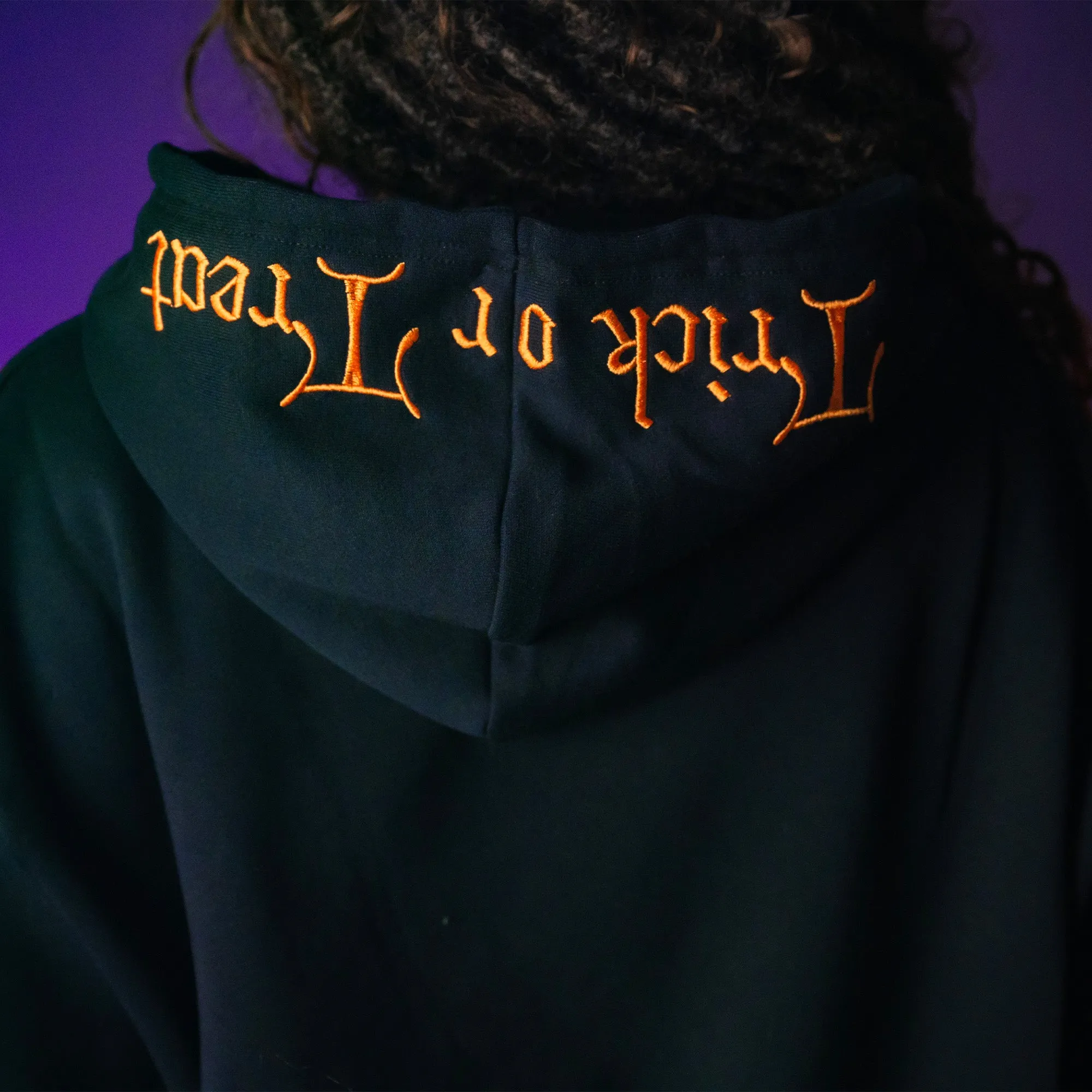 Trick or Treaters Ruffle Hoodie sold by Cakeworthy product image thumbnail 5