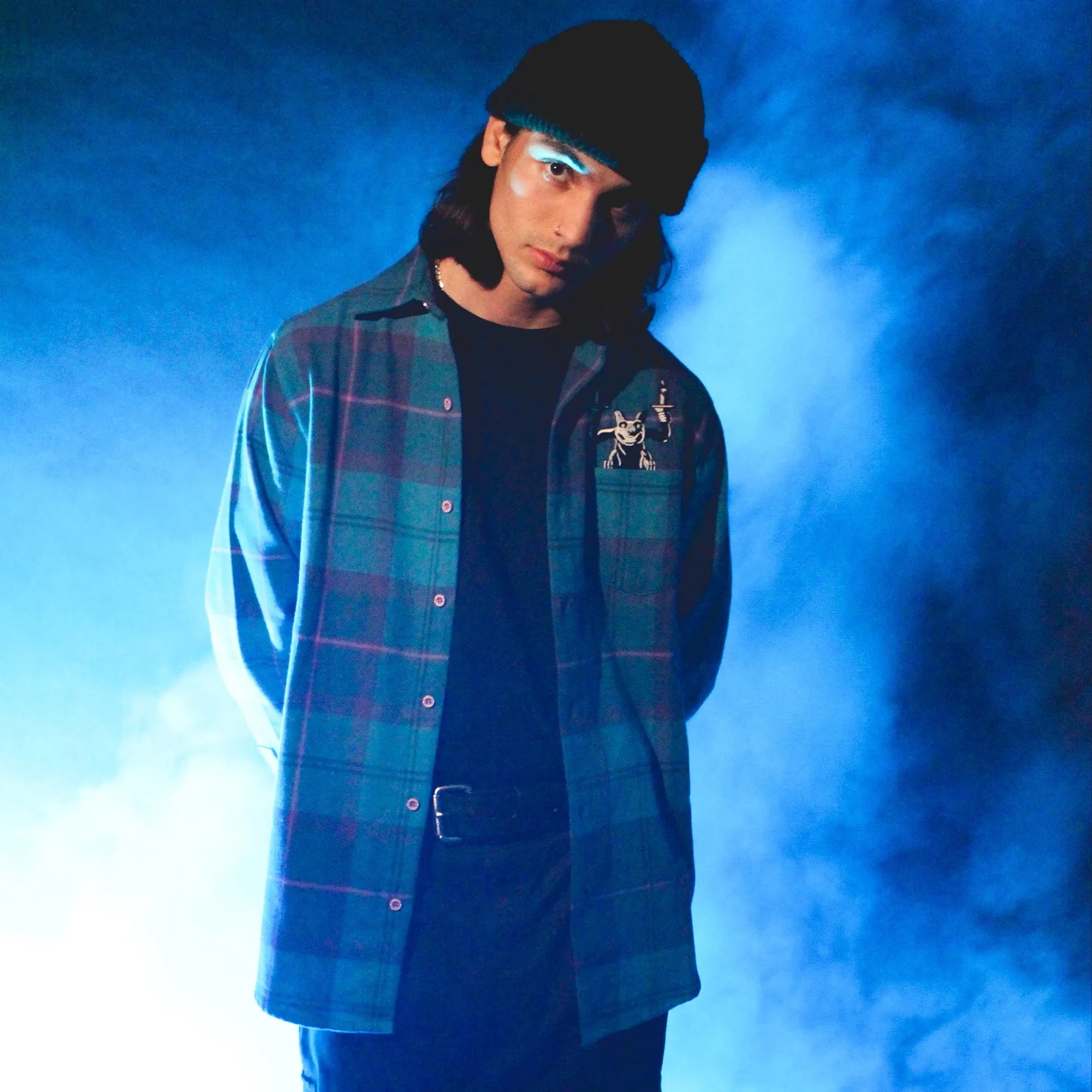 Haunted Mansion Glow Chamber Flannel II sold by Cakeworthy product image thumbnail 4