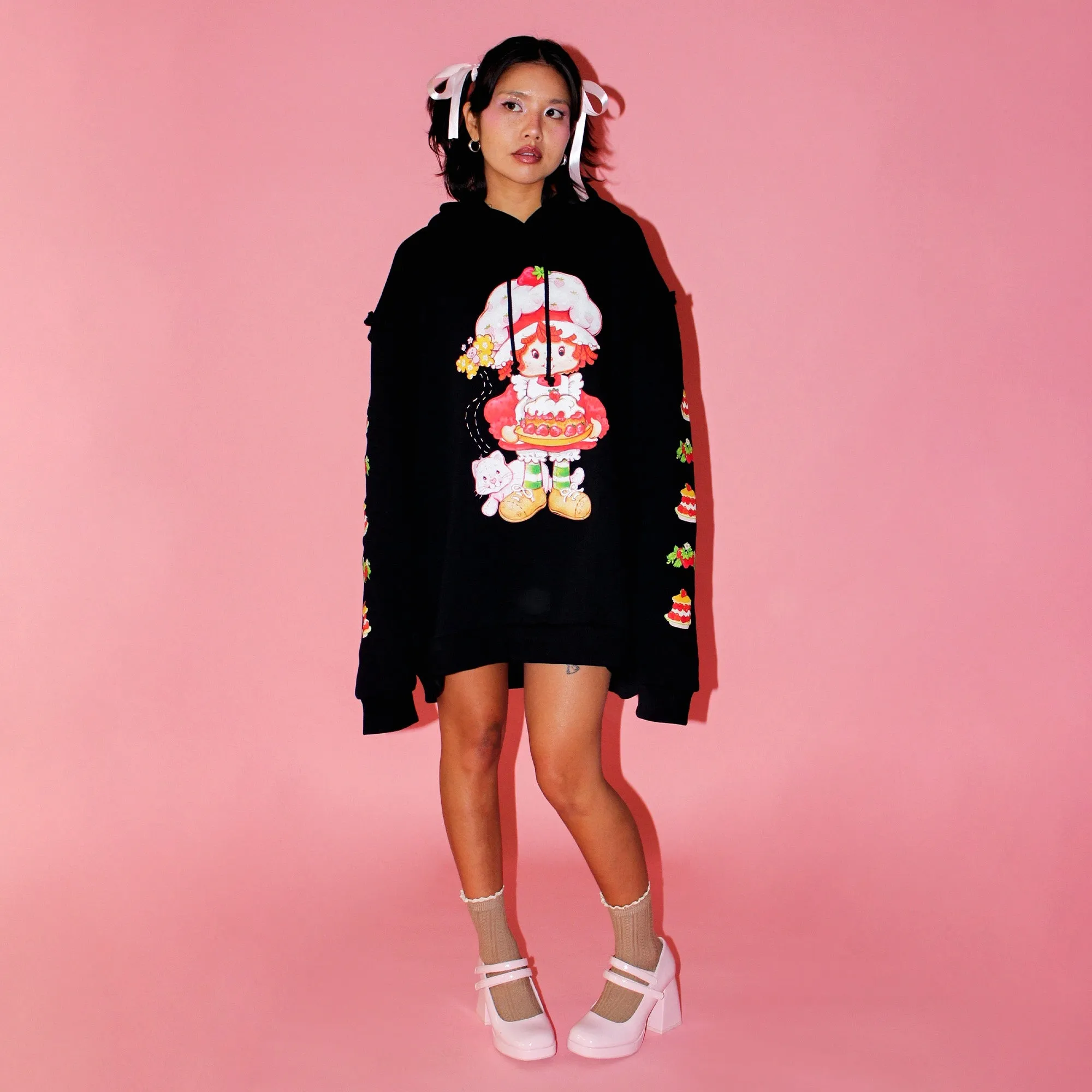 Strawberry Shortcake Oversized Hoodie sold by Cakeworthy