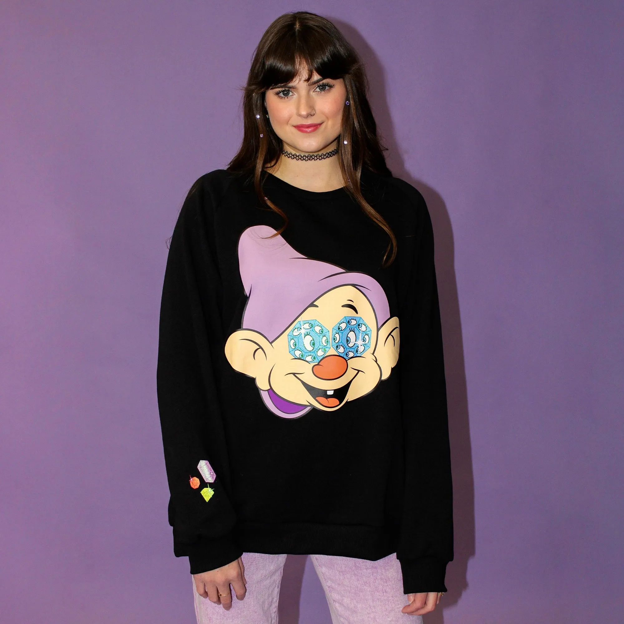 Dopey Diamond Crewneck sold by Cakeworthy product image thumbnail 4