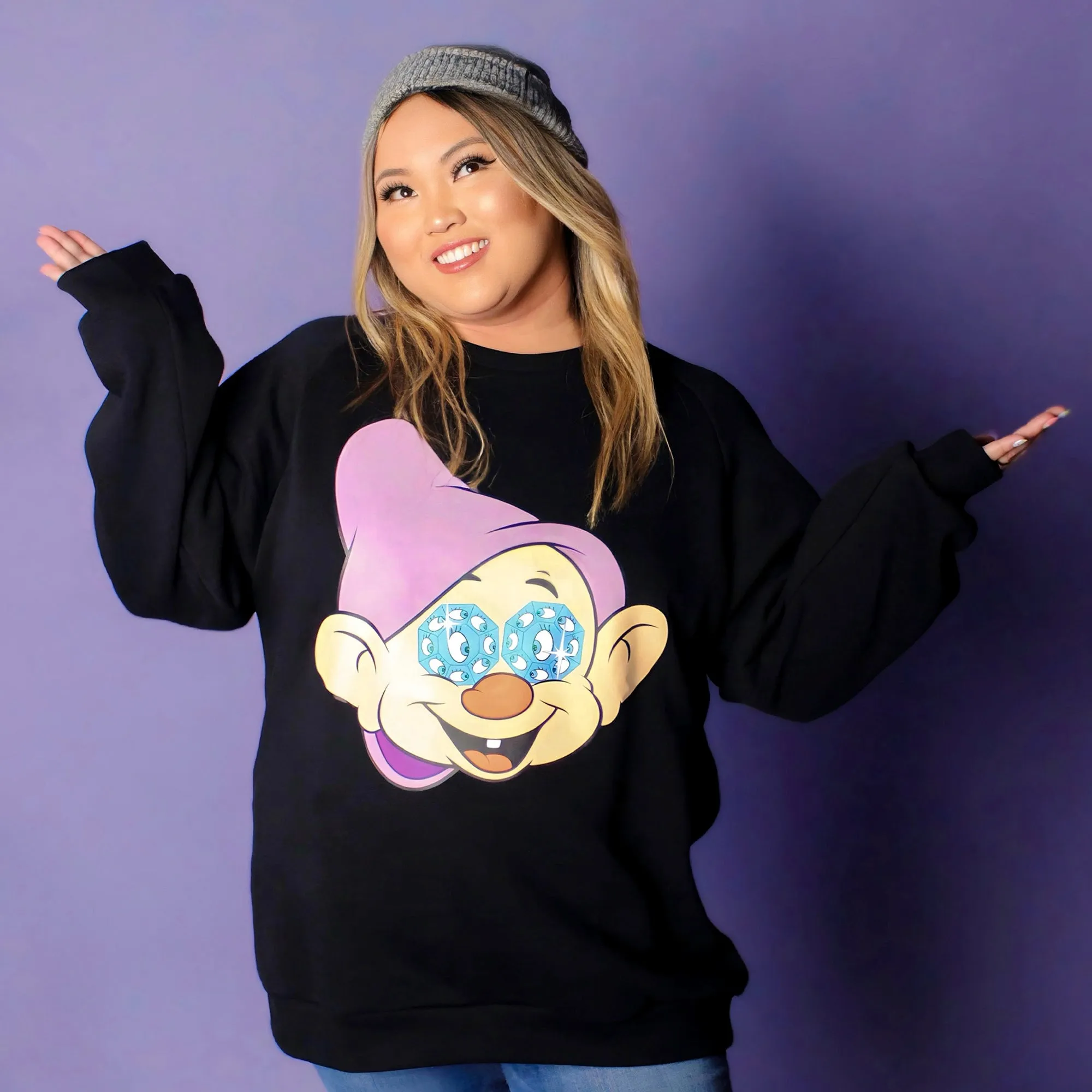 Dopey Diamond Crewneck sold by Cakeworthy product image thumbnail 3