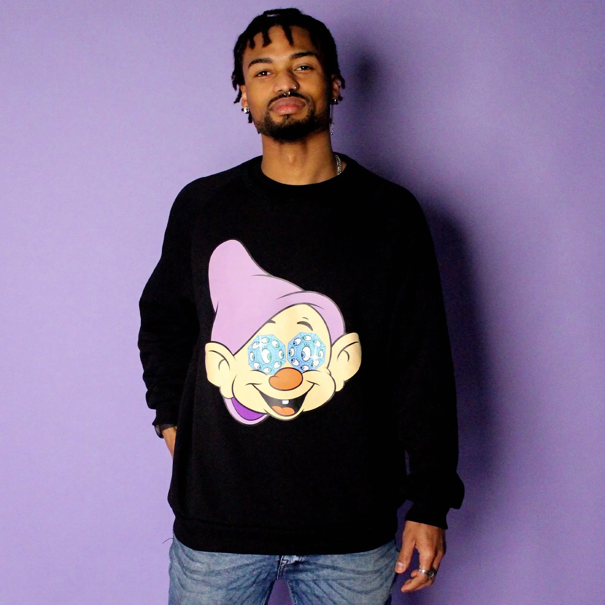 Dopey Diamond Crewneck sold by Cakeworthy product image thumbnail 5