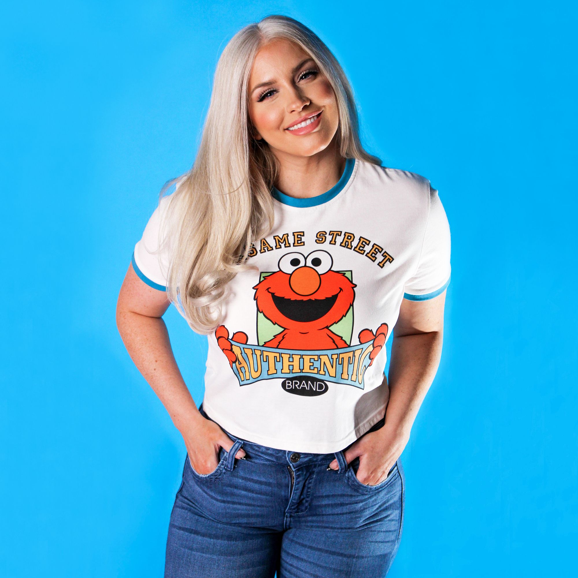 Elmo Crop T-Shirt sold by Cakeworthy product image thumbnail 2