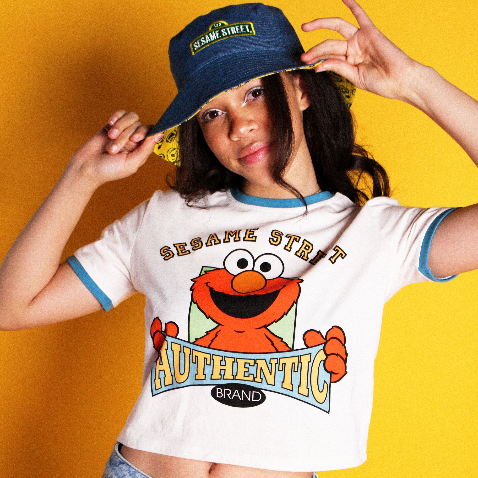 Elmo Crop T-Shirt sold by Cakeworthy product image thumbnail 3