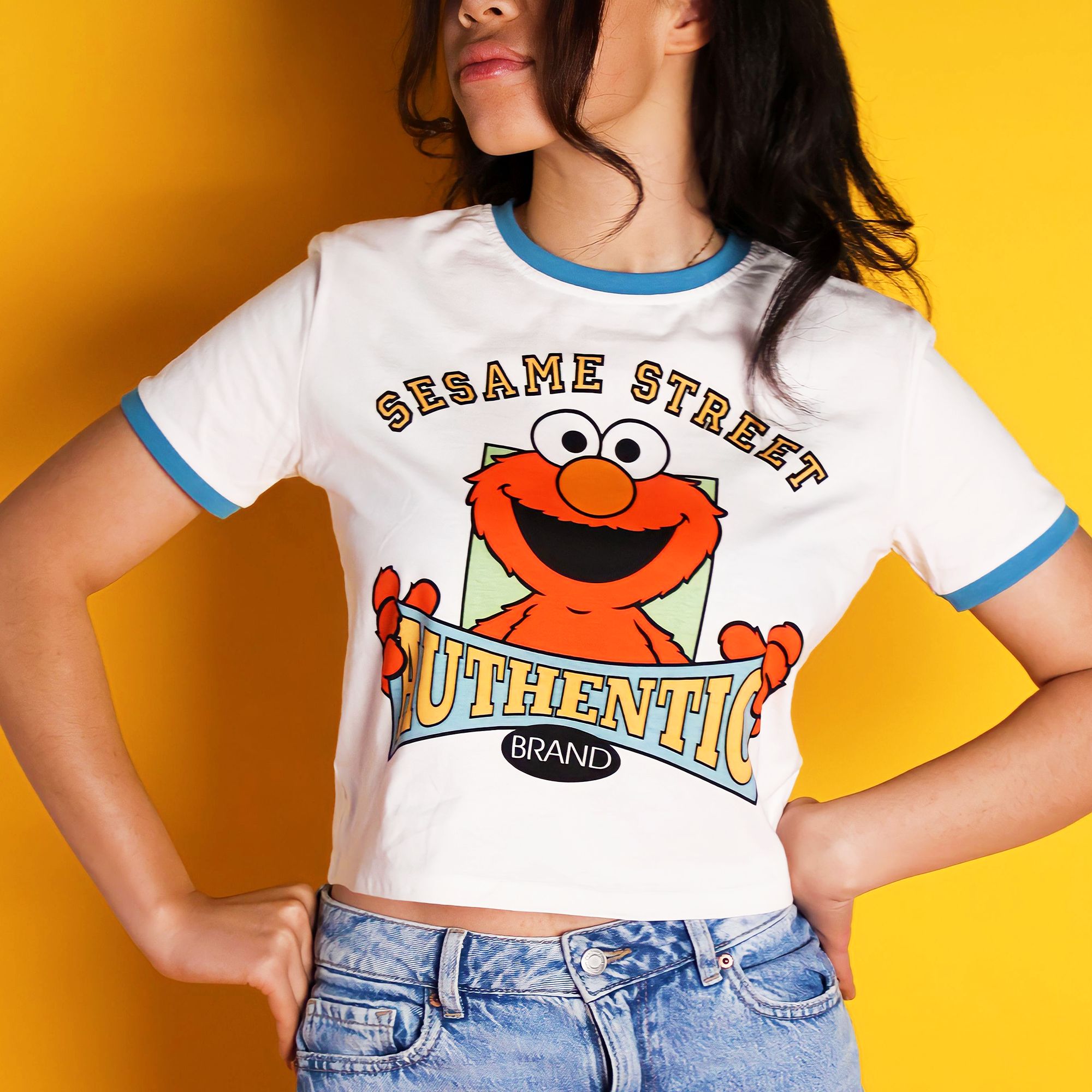 Elmo Crop T-Shirt sold by Cakeworthy