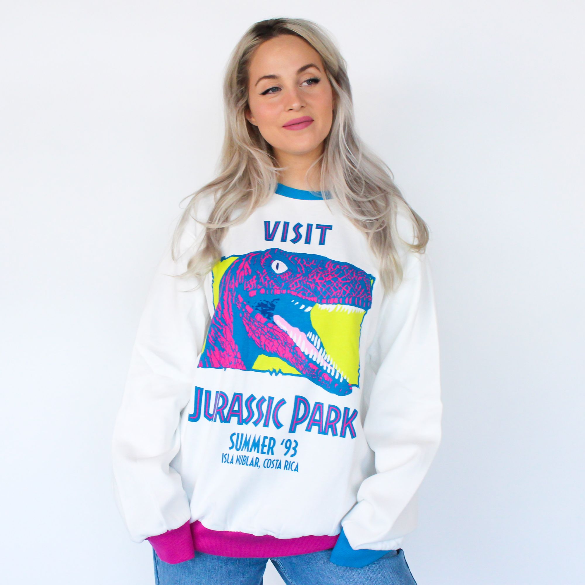 Visit Jurassic Park Pullover sold by Cakeworthy product image thumbnail 2