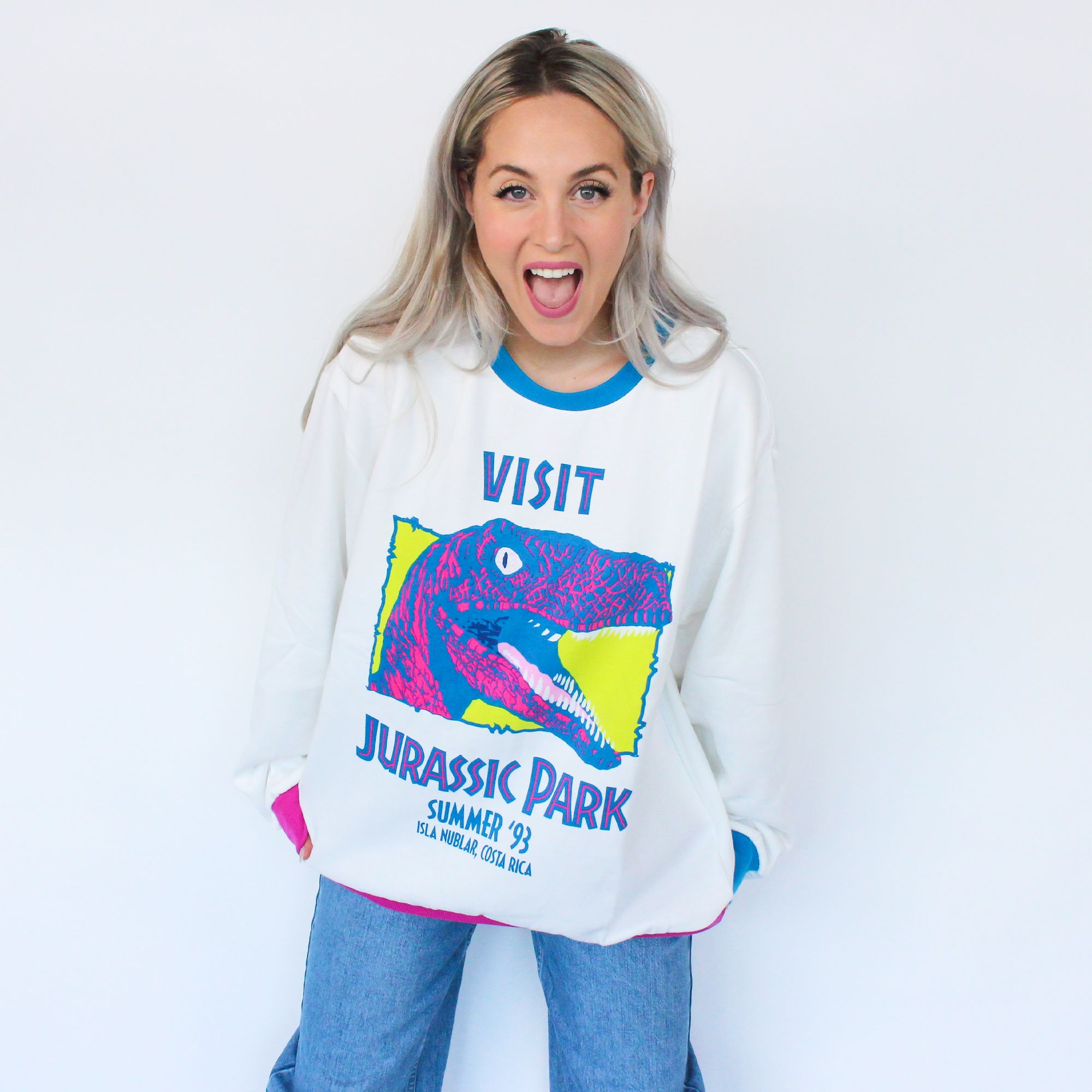 Visit Jurassic Park Pullover sold by Cakeworthy product image thumbnail 4