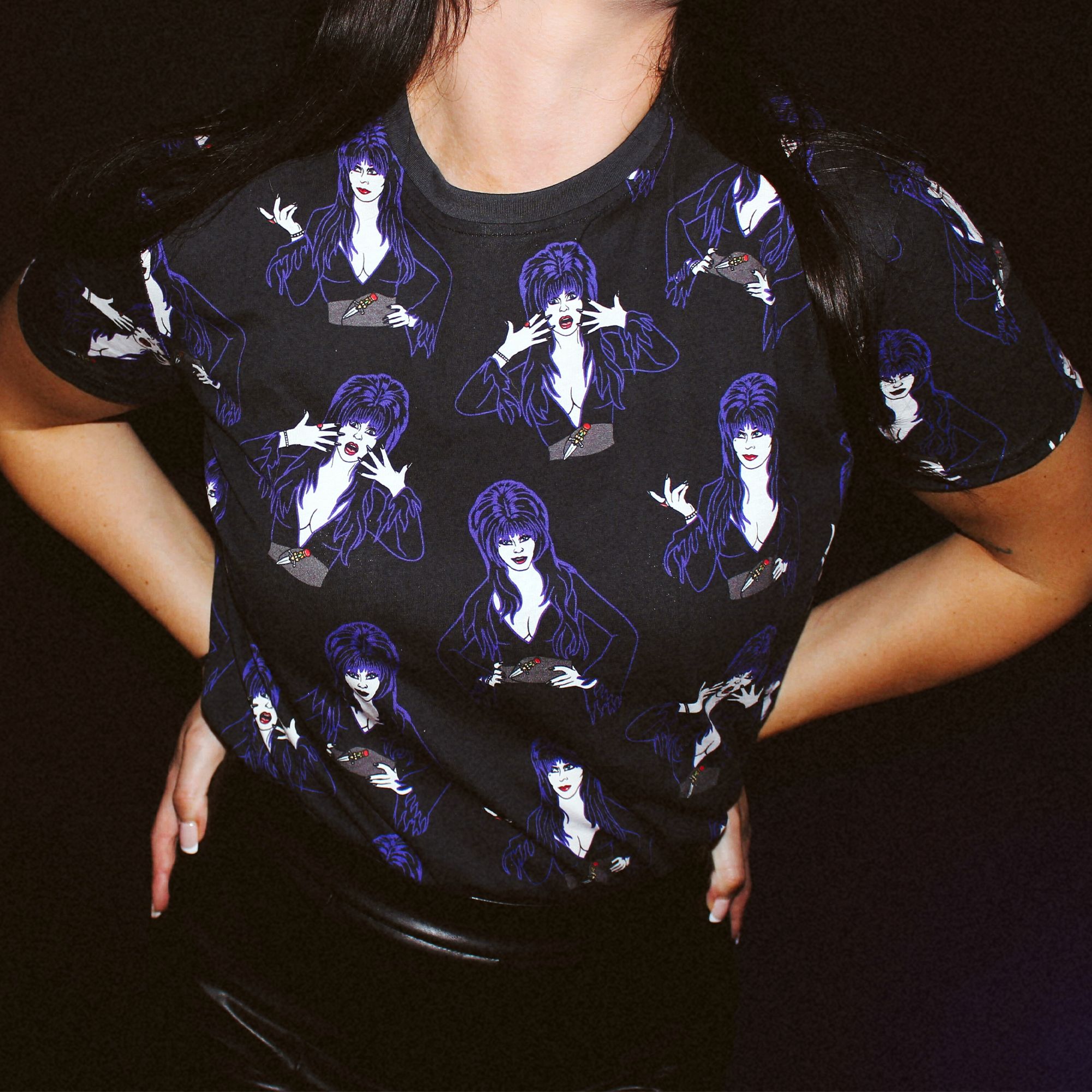 Elvira AOP T-Shirt sold by Cakeworthy product image thumbnail 5