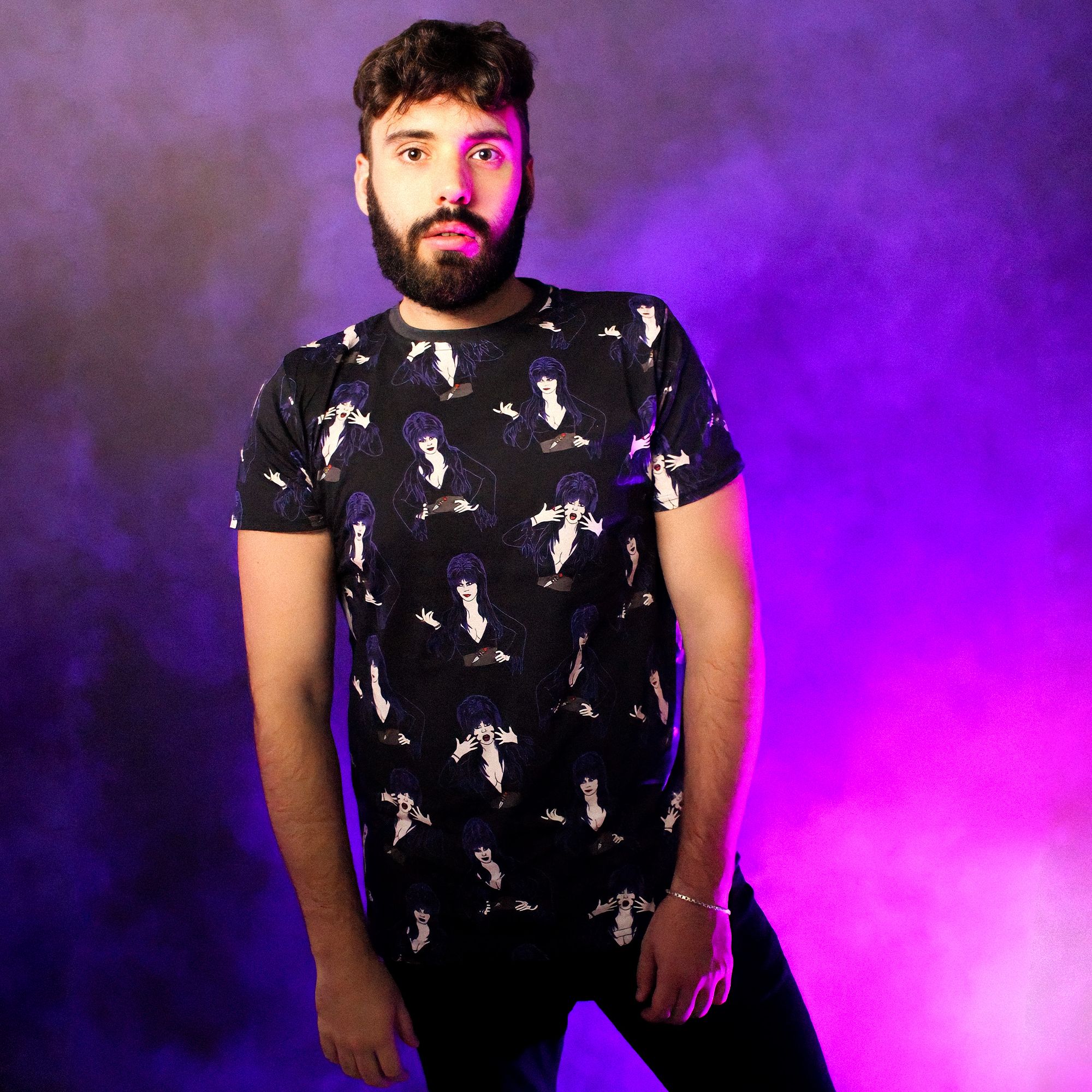 Elvira AOP T-Shirt sold by Cakeworthy product image thumbnail 4