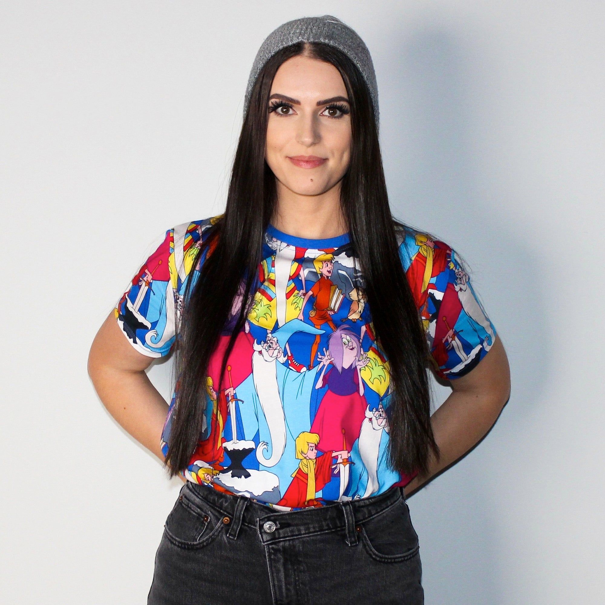 Sword In The Stone AOP T-Shirt sold by Cakeworthy product image thumbnail 5