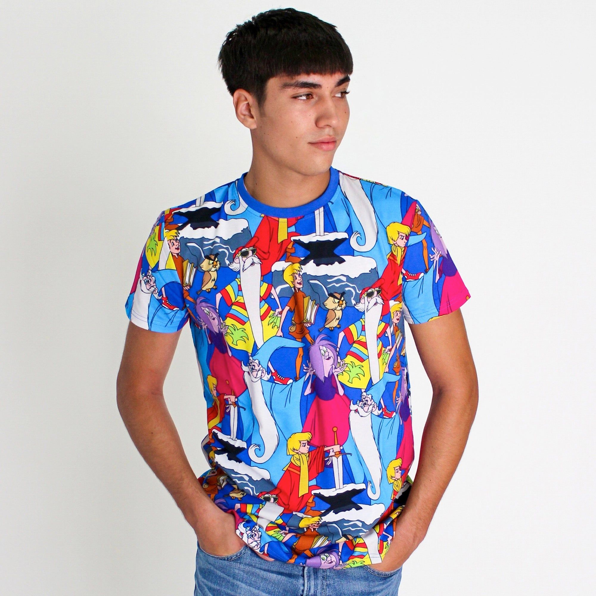 Sword In The Stone AOP T-Shirt sold by Cakeworthy