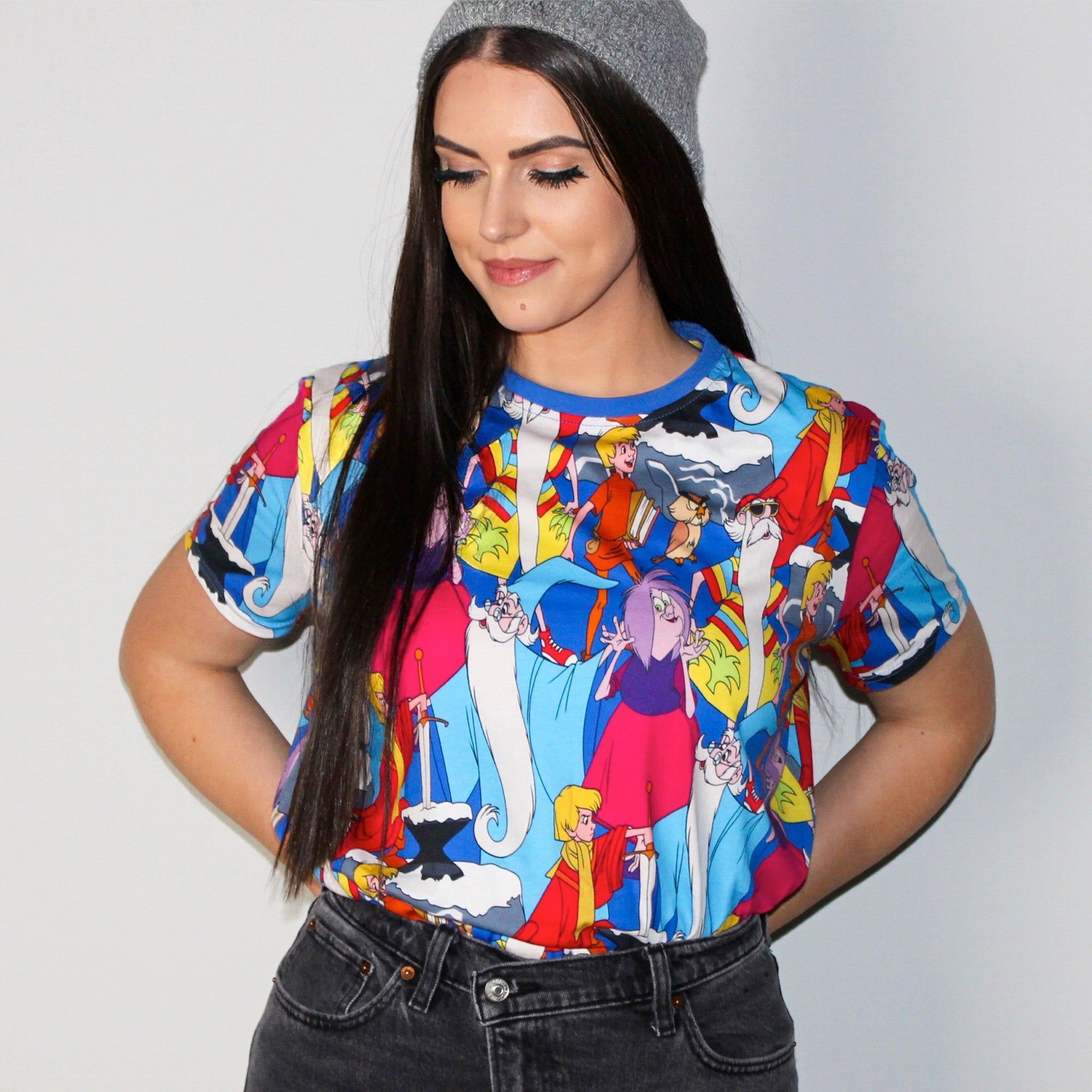 Sword In The Stone AOP T-Shirt sold by Cakeworthy product image thumbnail 3