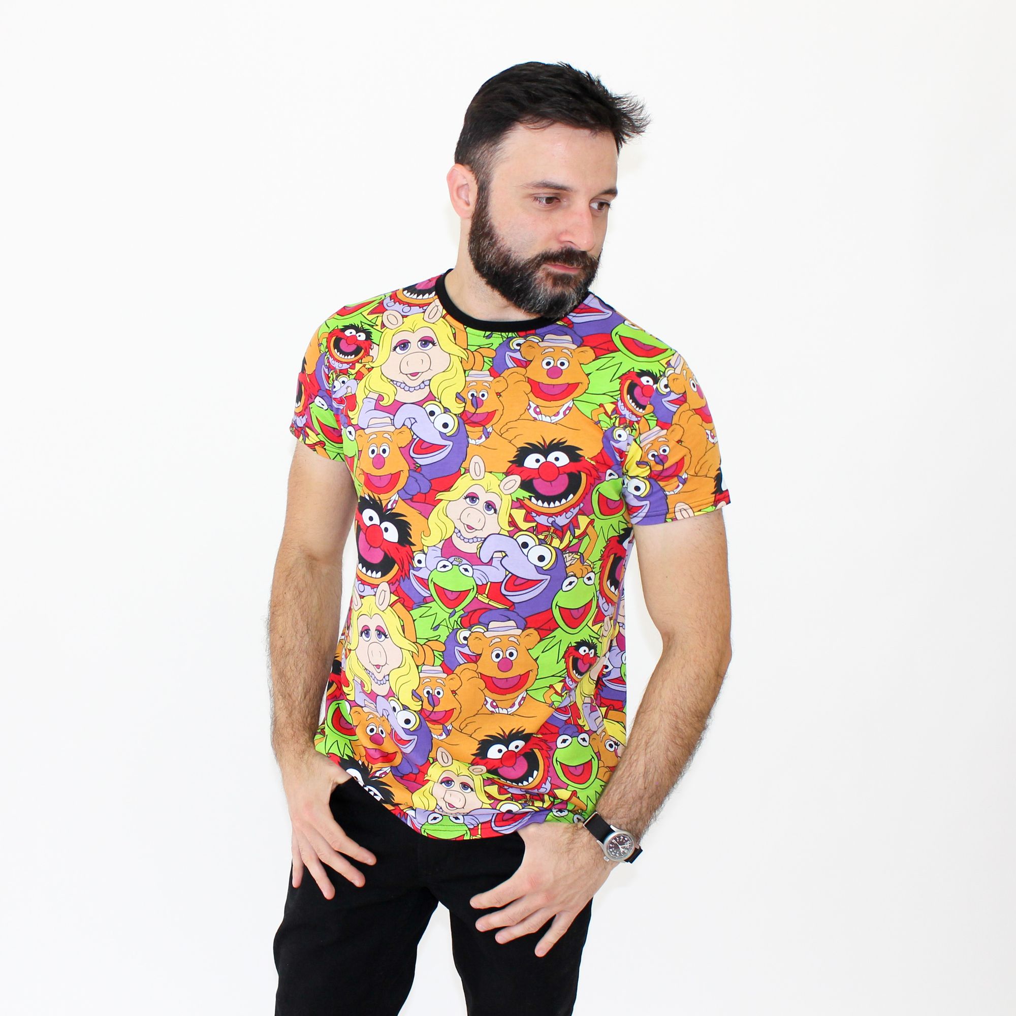 Muppets All Over Print T-Shirt sold by Cakeworthy product image thumbnail 2