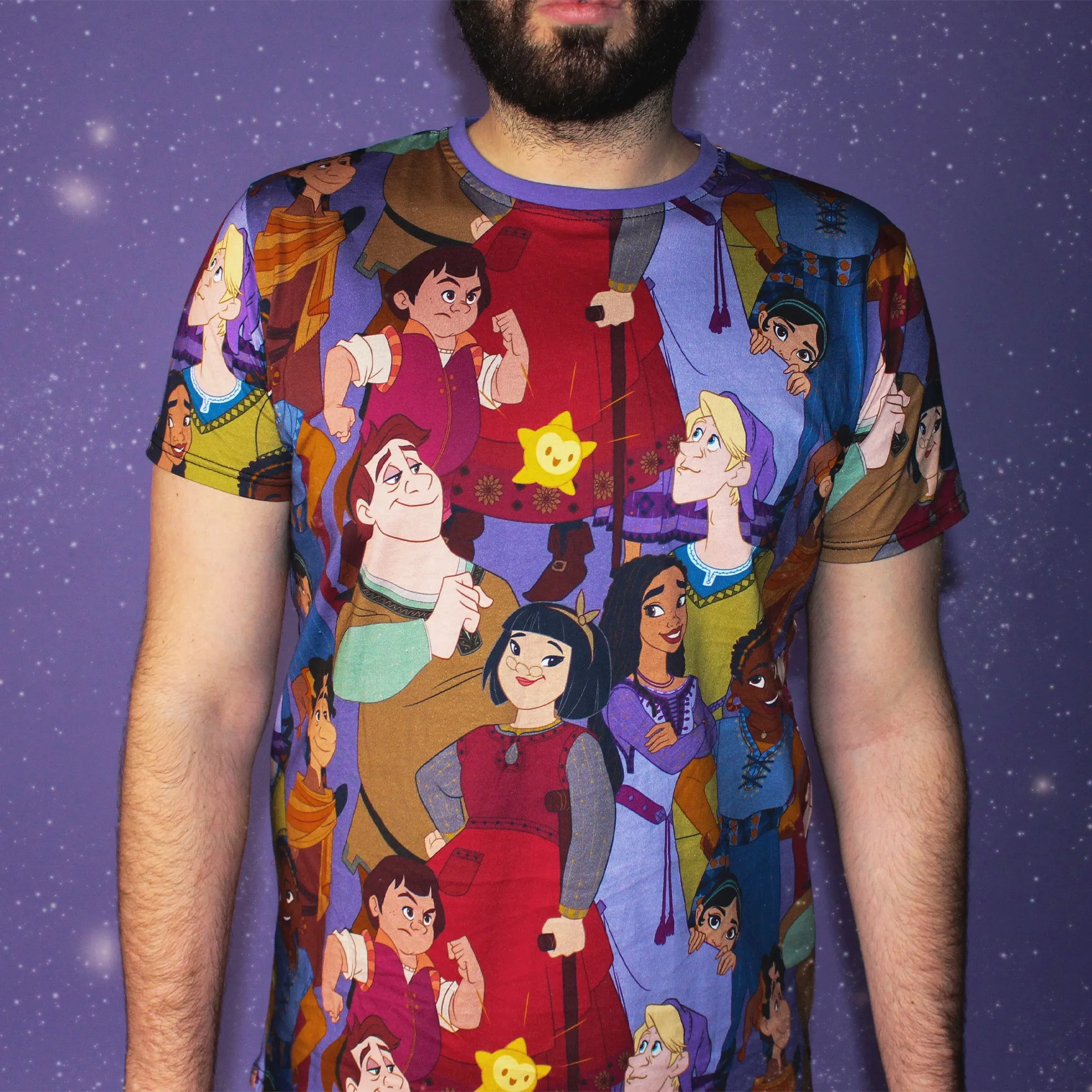 Wish AOP T-Shirt sold by Cakeworthy product image thumbnail 2