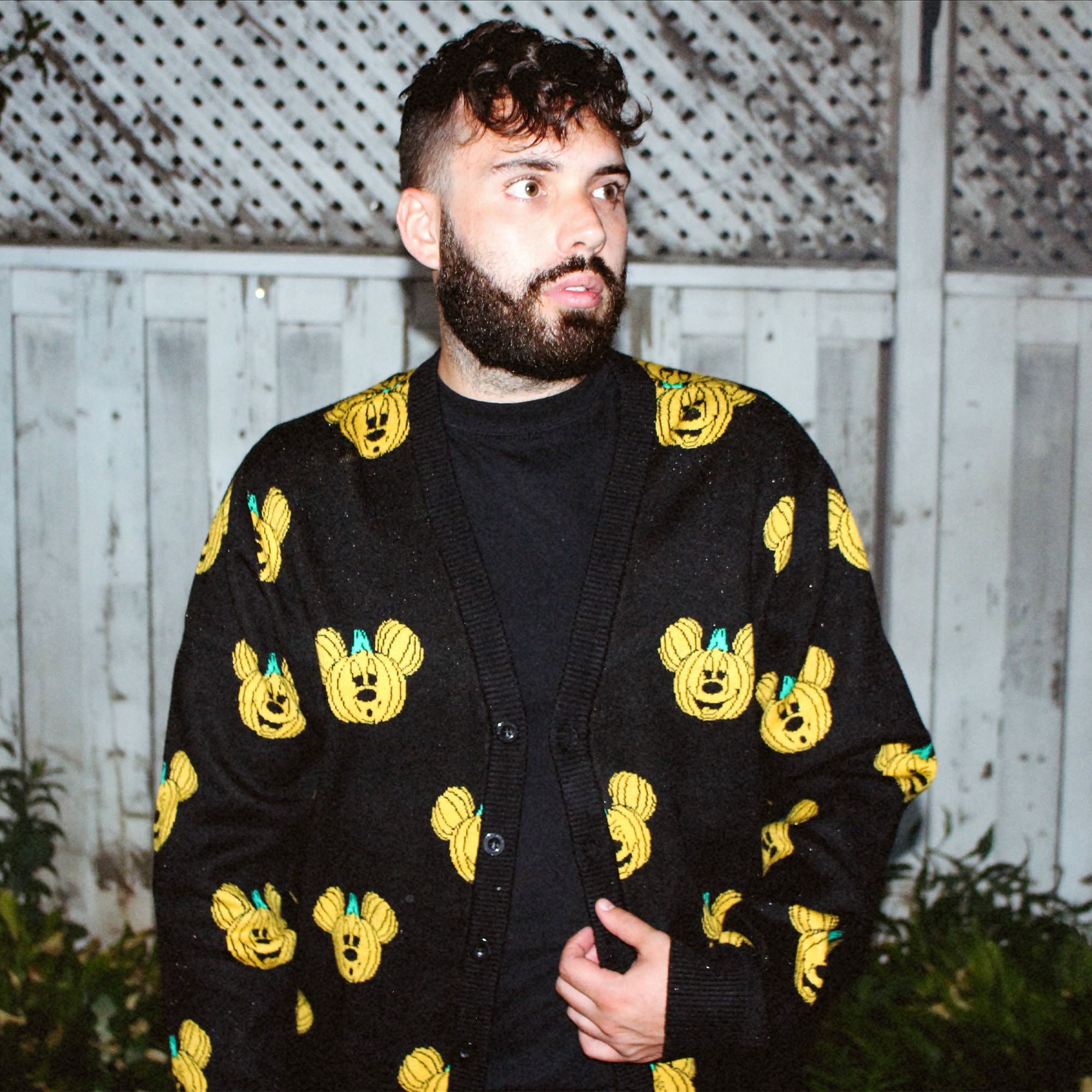 Mickey Mouse Pumpkin Cardigan sold by Cakeworthy product image thumbnail 3