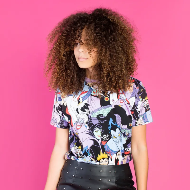 Villains AOP T-Shirt sold by Cakeworthy