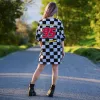 Lightning McQueen Crew T-Shirt Dress sold by Cakeworthy