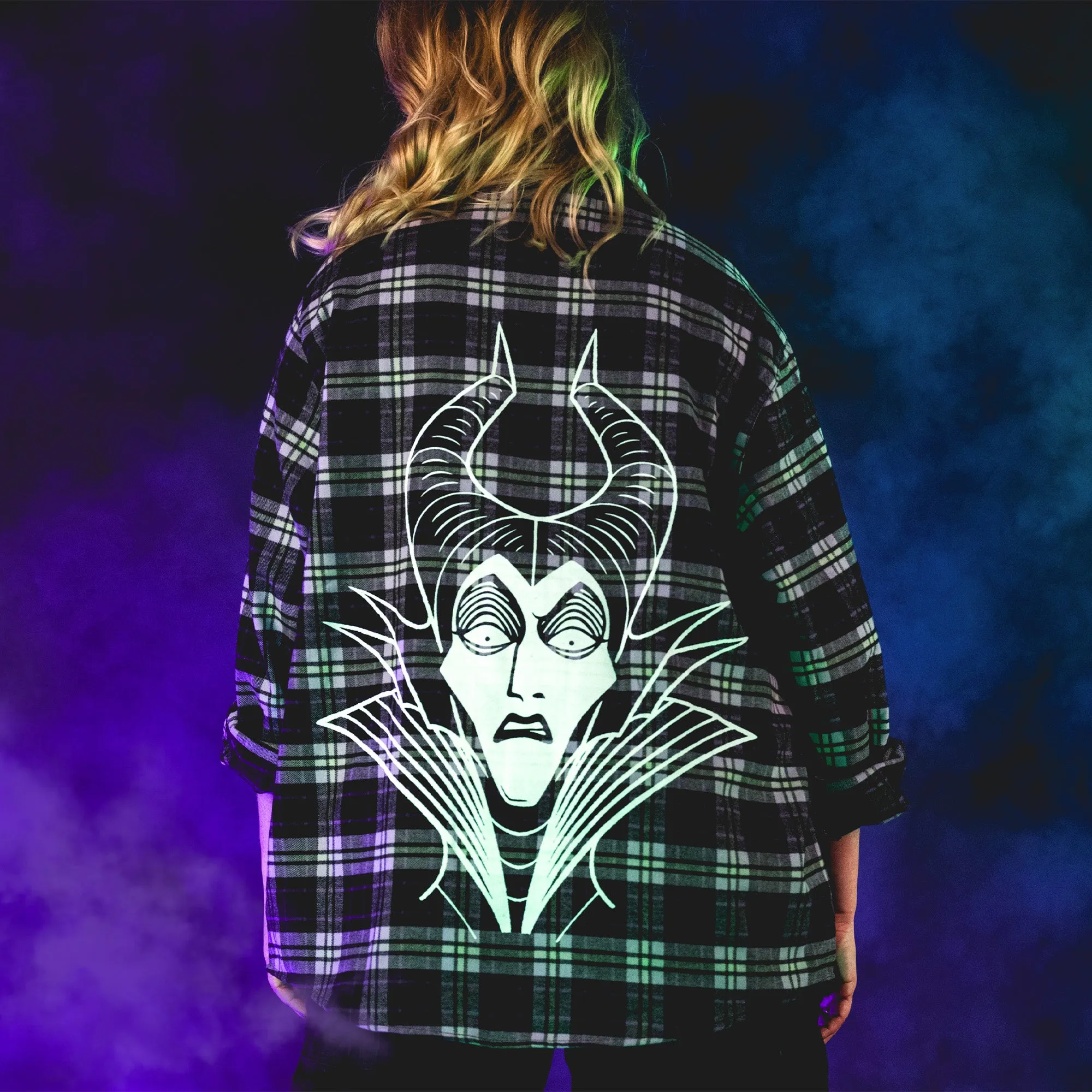 Maleficent Flannel sold by Cakeworthy