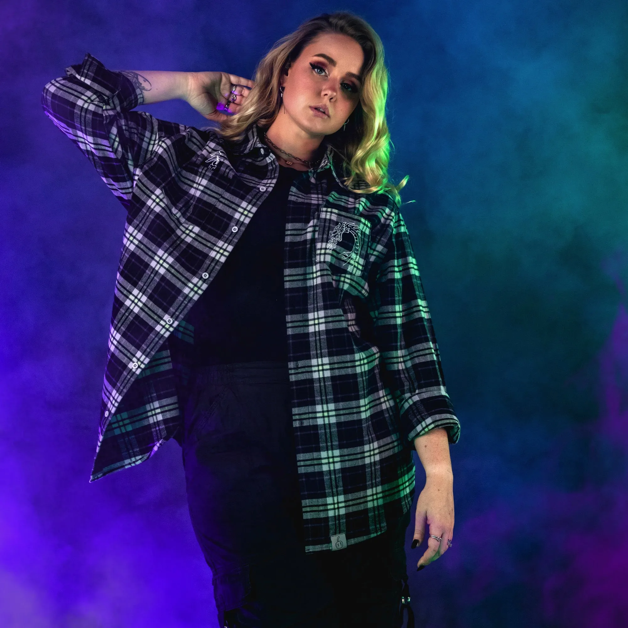 Maleficent Flannel sold by Cakeworthy product image thumbnail 2