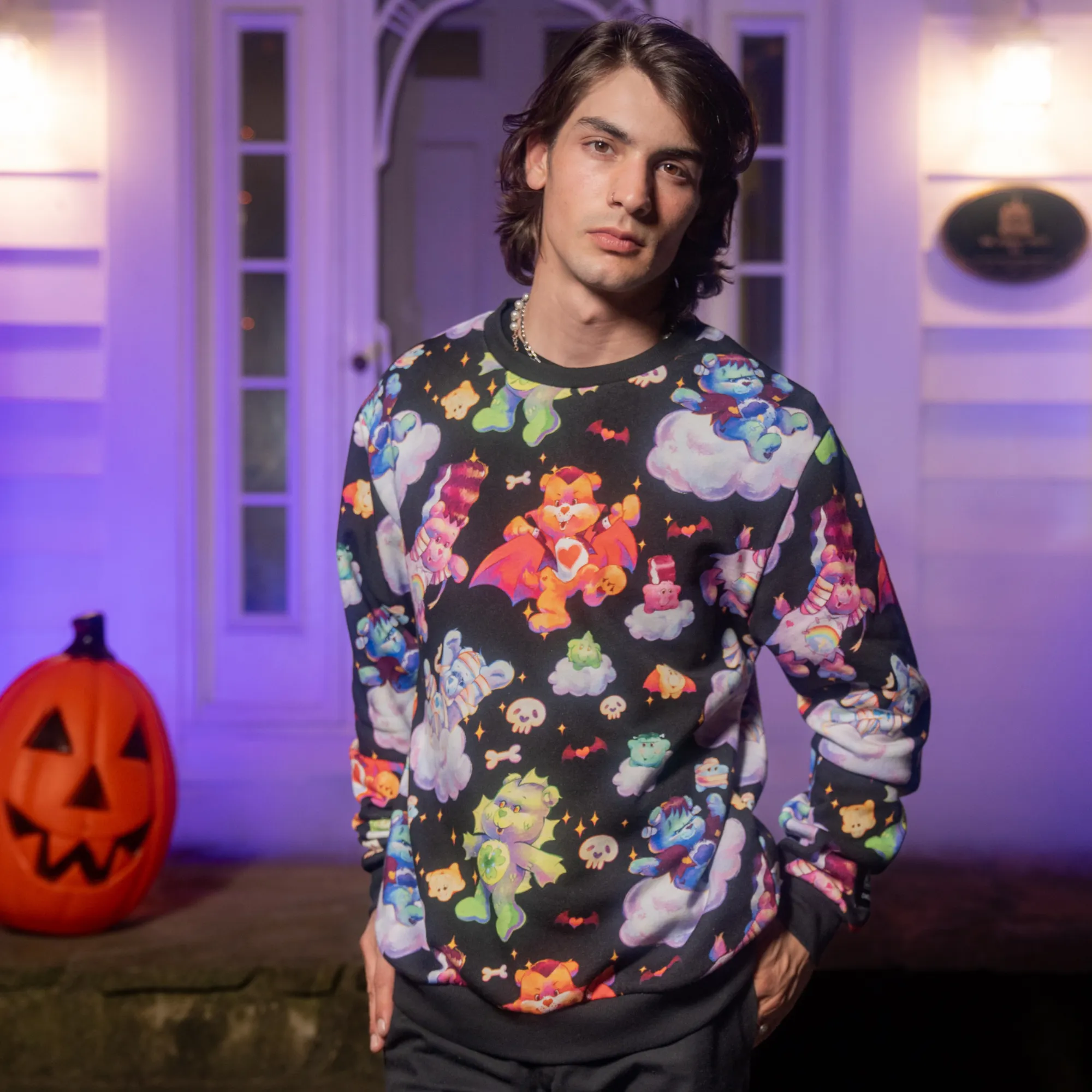 Care Bears x Universal Monsters Crewneck sold by Cakeworthy product image thumbnail 2