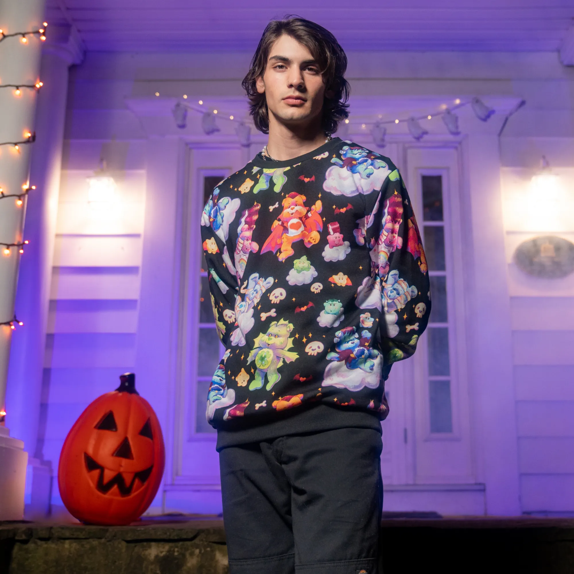 Care Bears x Universal Monsters Crewneck sold by Cakeworthy product image thumbnail 4