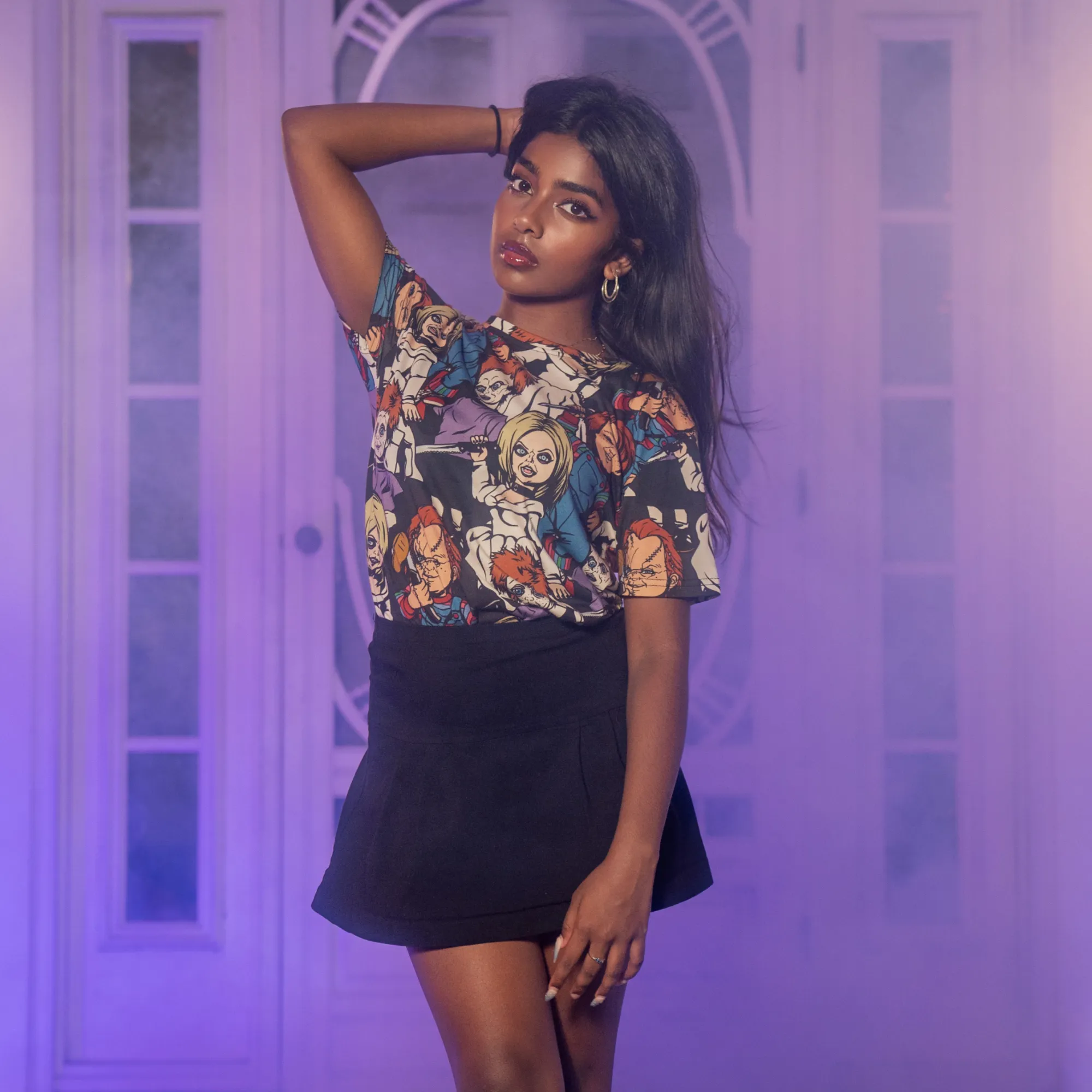 Chucky AOP T-Shirt sold by Cakeworthy product image thumbnail 2