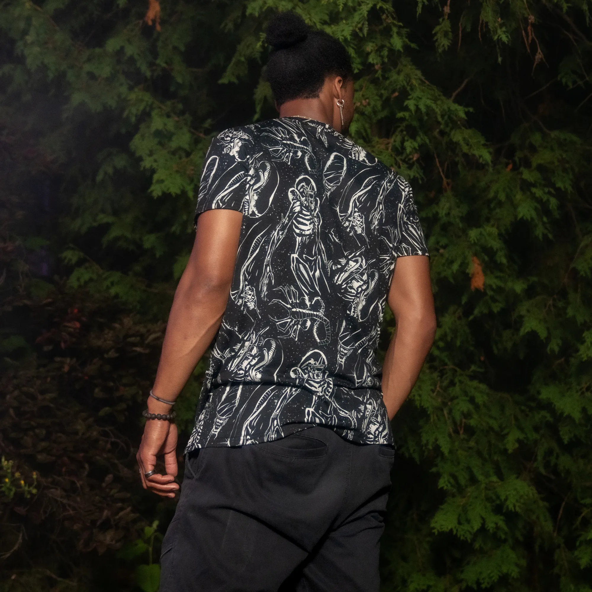 Alien AOP T-Shirt sold by Cakeworthy product image thumbnail 5