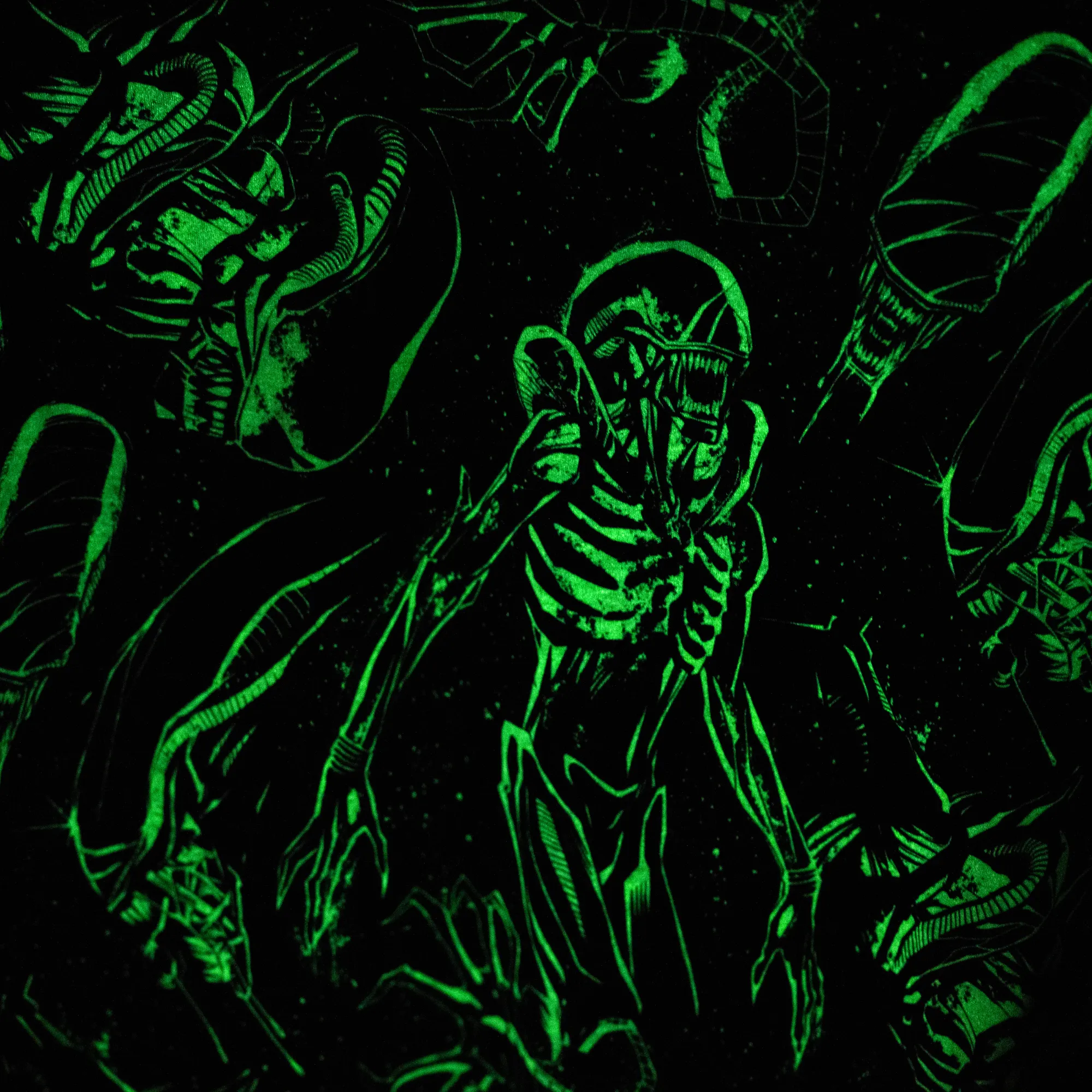 Alien AOP T-Shirt sold by Cakeworthy product image thumbnail 2