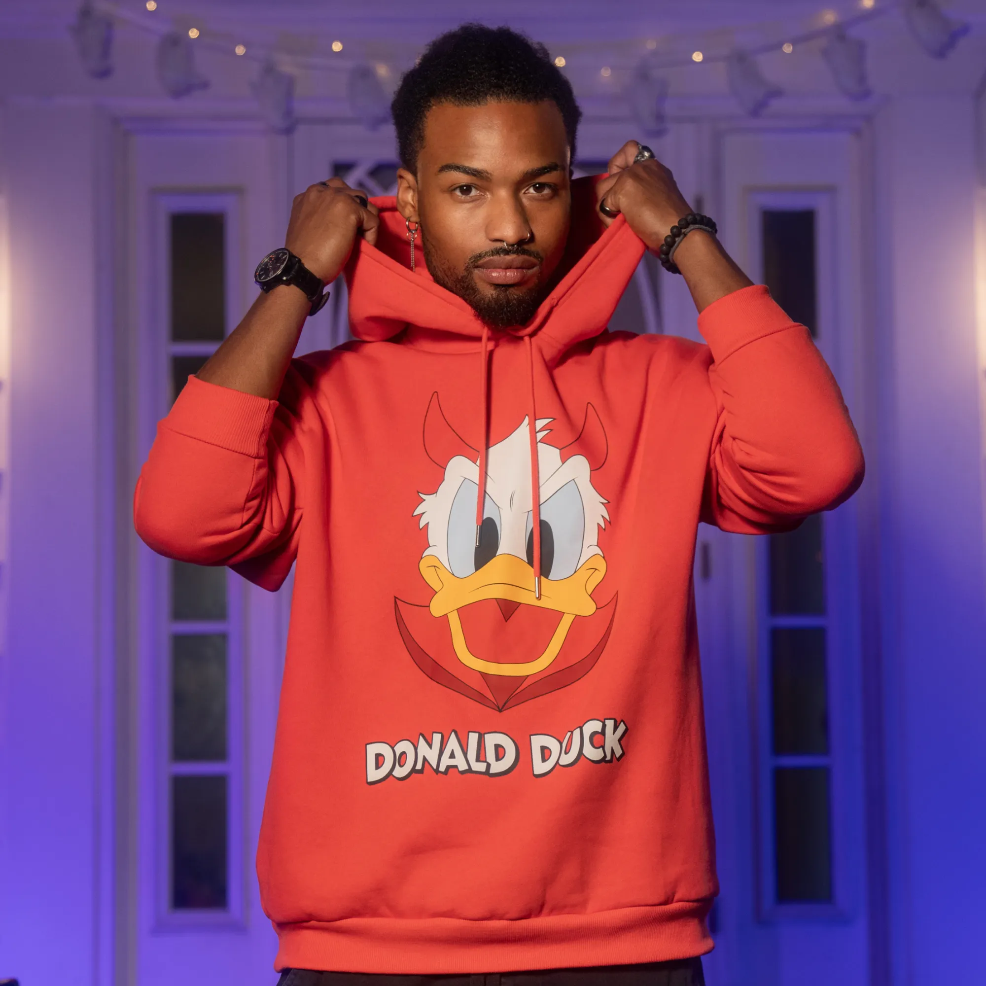 Donald Devil Hoodie sold by Cakeworthy product image thumbnail 2